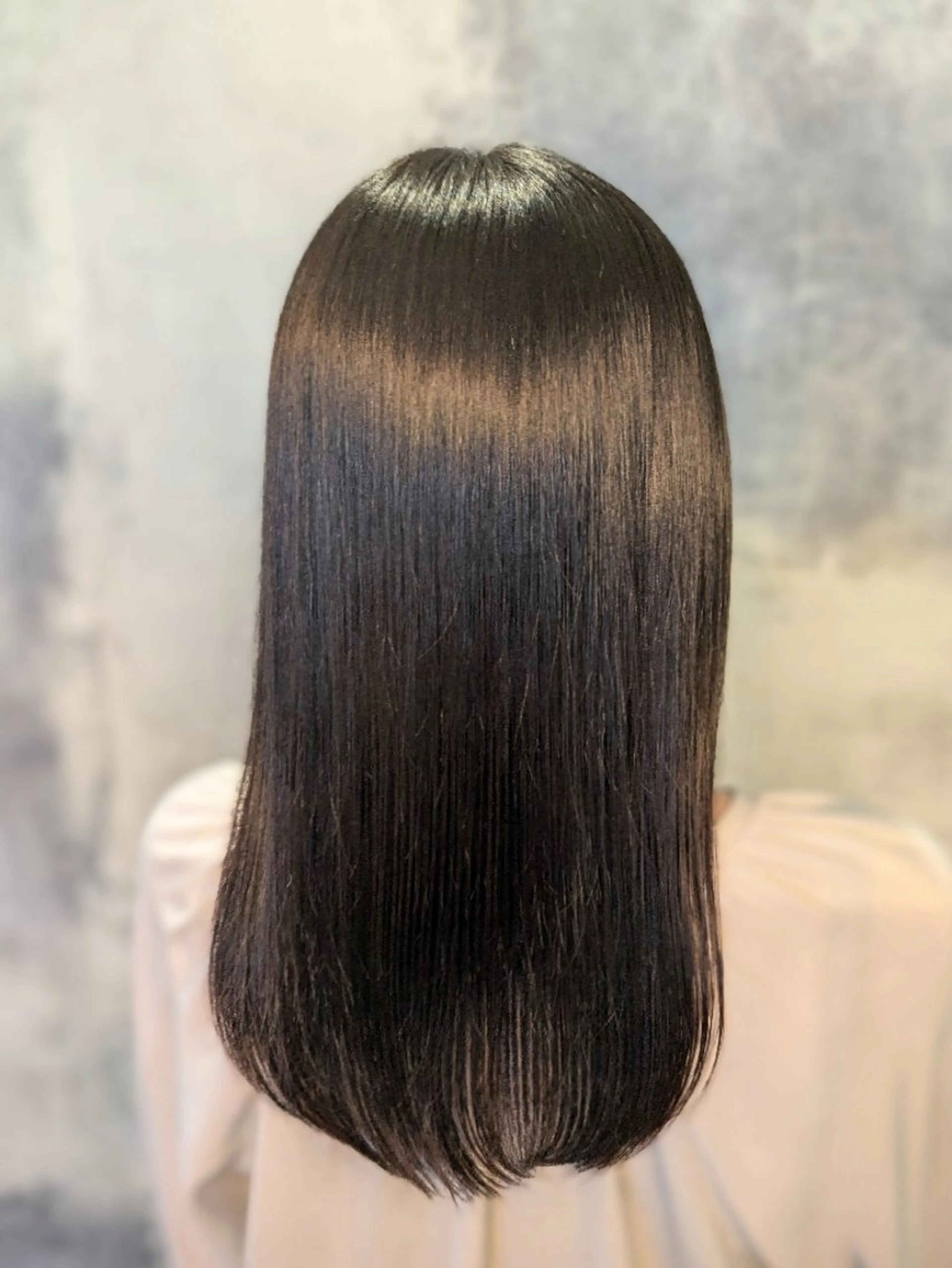 セミロング 髪質改善 縮毛矯正 LOARK博多  木原純のヘアスタイル