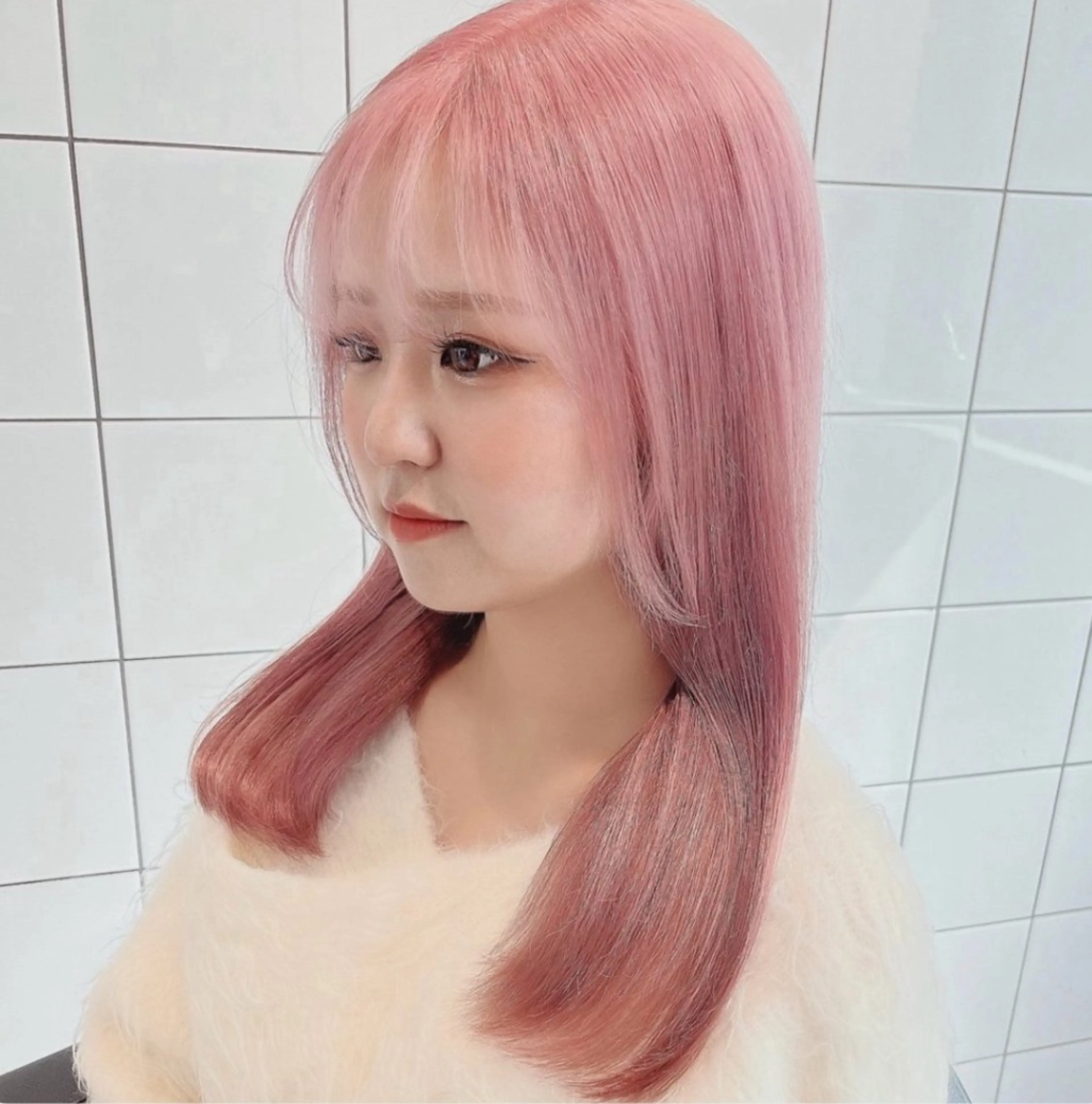 ロング カラー 🫧透明感カラー支持 No.1🫧‪ハルカのヘアスタイル