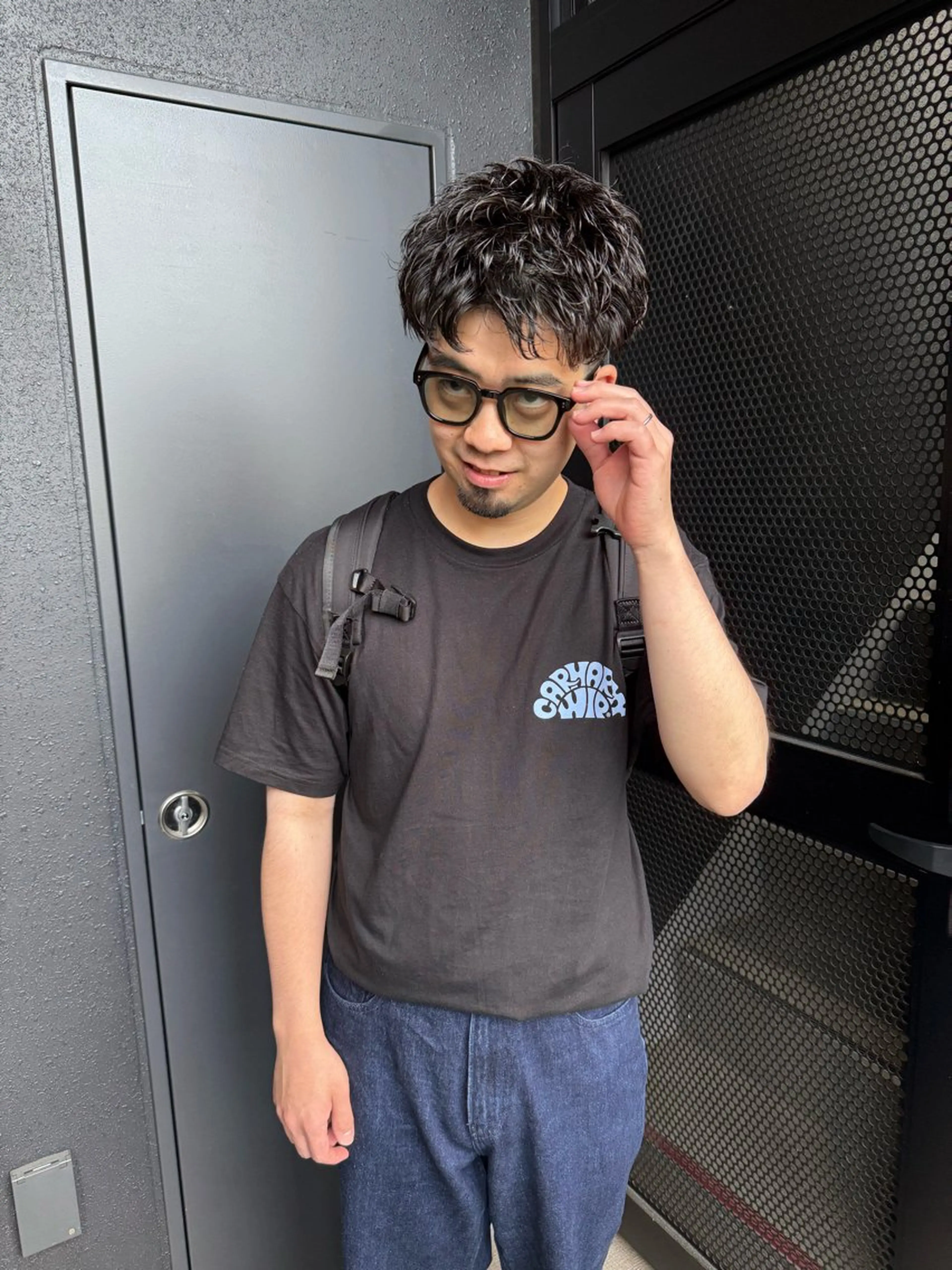 ショート カット パーマ ボブ/パーマ 代表　岡　大斗のヘアスタイル