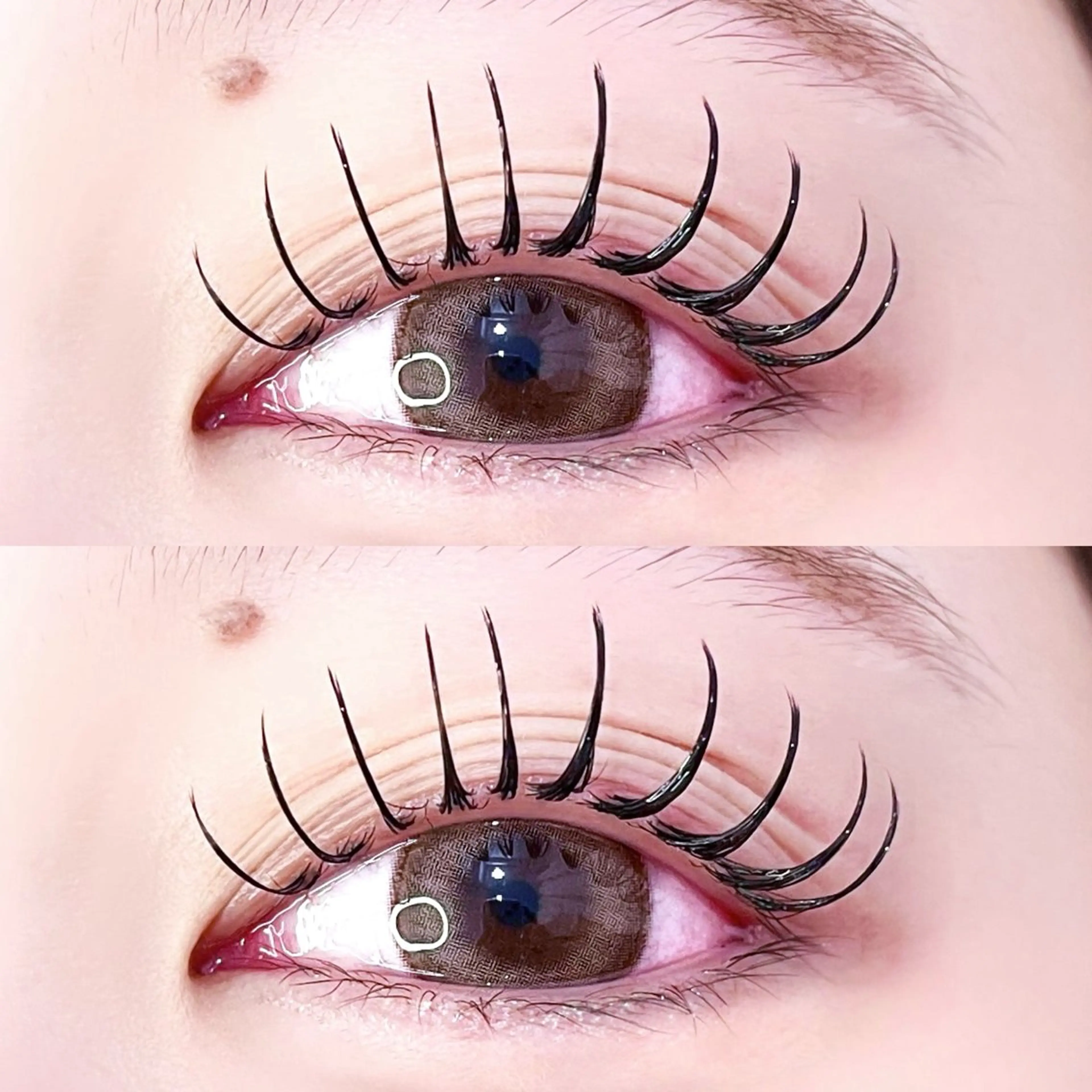 マツエク・マツパ ナチュラル 長尾 桃果 🫧 eyelistのマツエク・マツパデザイン