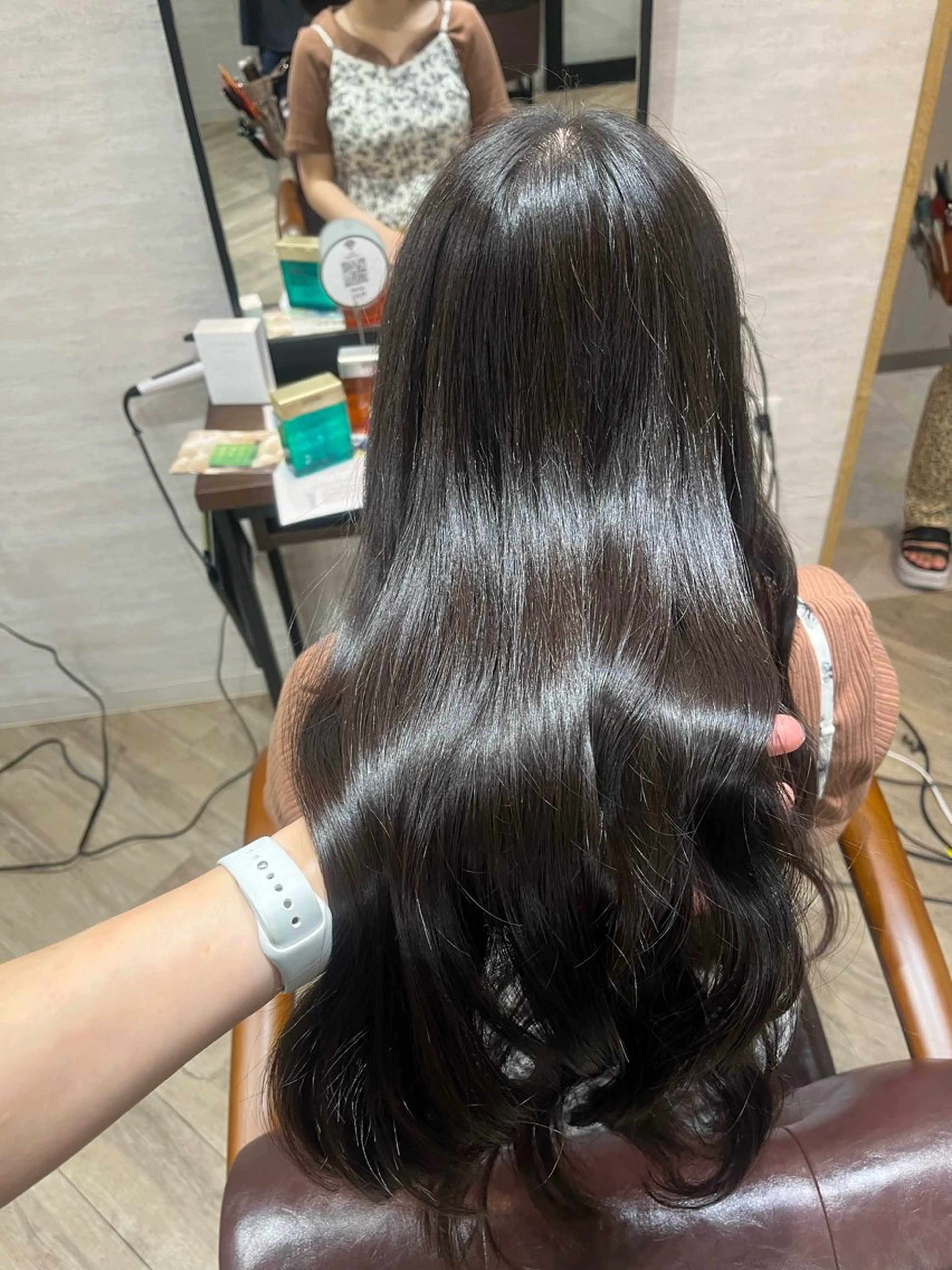 ロング トリートメント トリートメント 🫧ぷる艶カラー🫧 Yuubi🦩のヘアスタイル