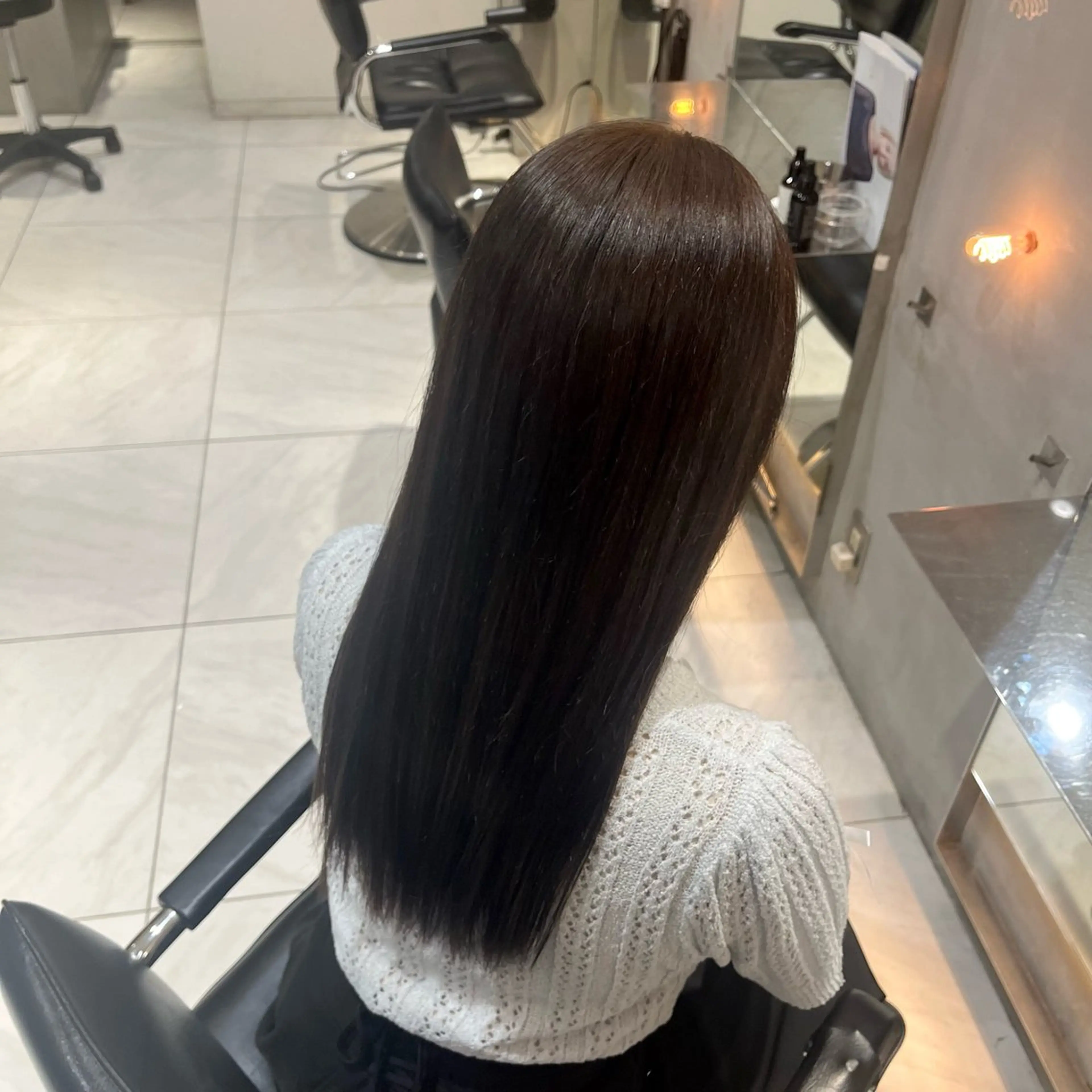 ロング ヘアカラー 艶カラー /　kokona🤍のヘアスタイル