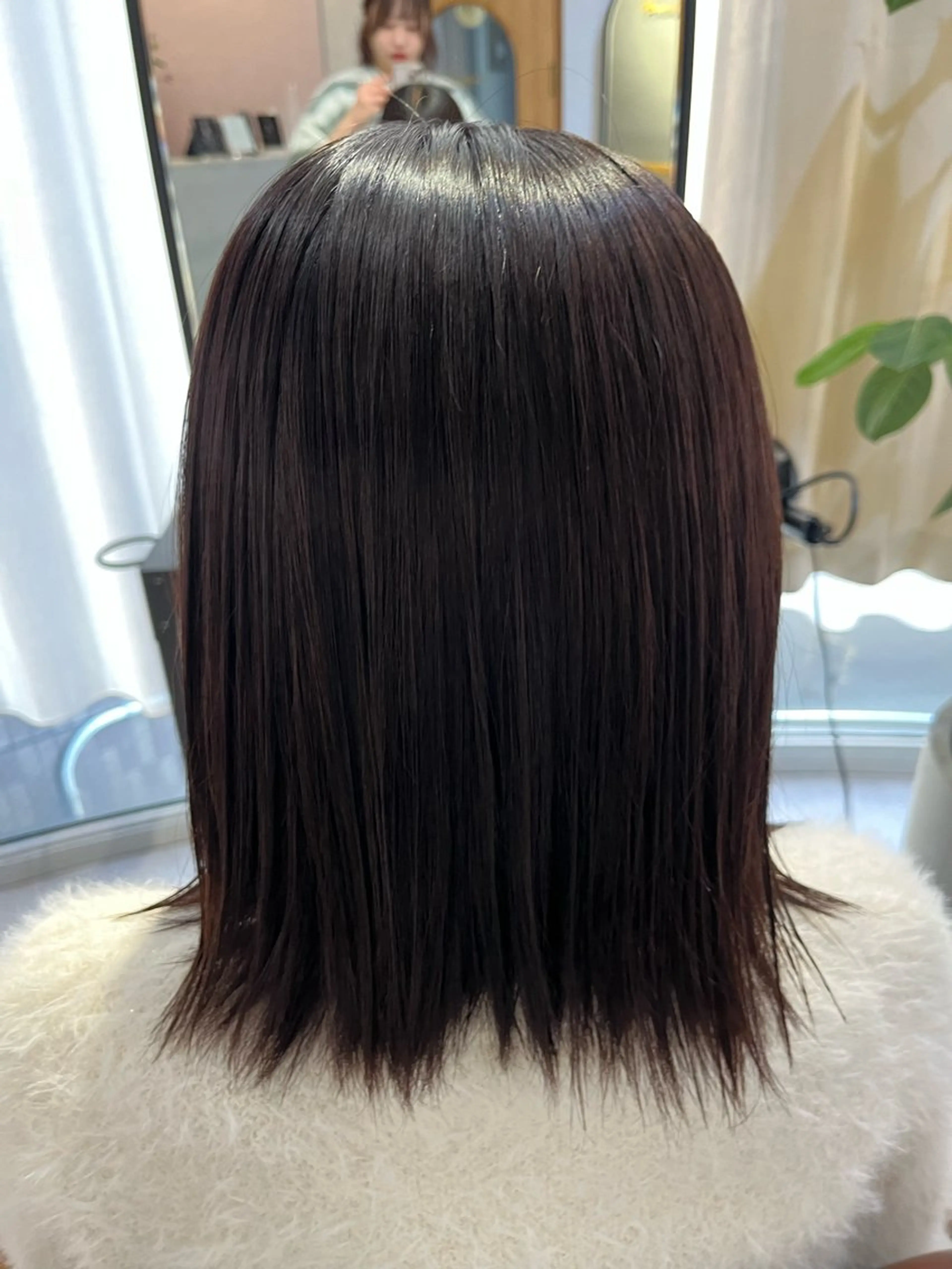 ミディアム ヘアカラー number所属・大橋 瑞紀のヘアスタイル