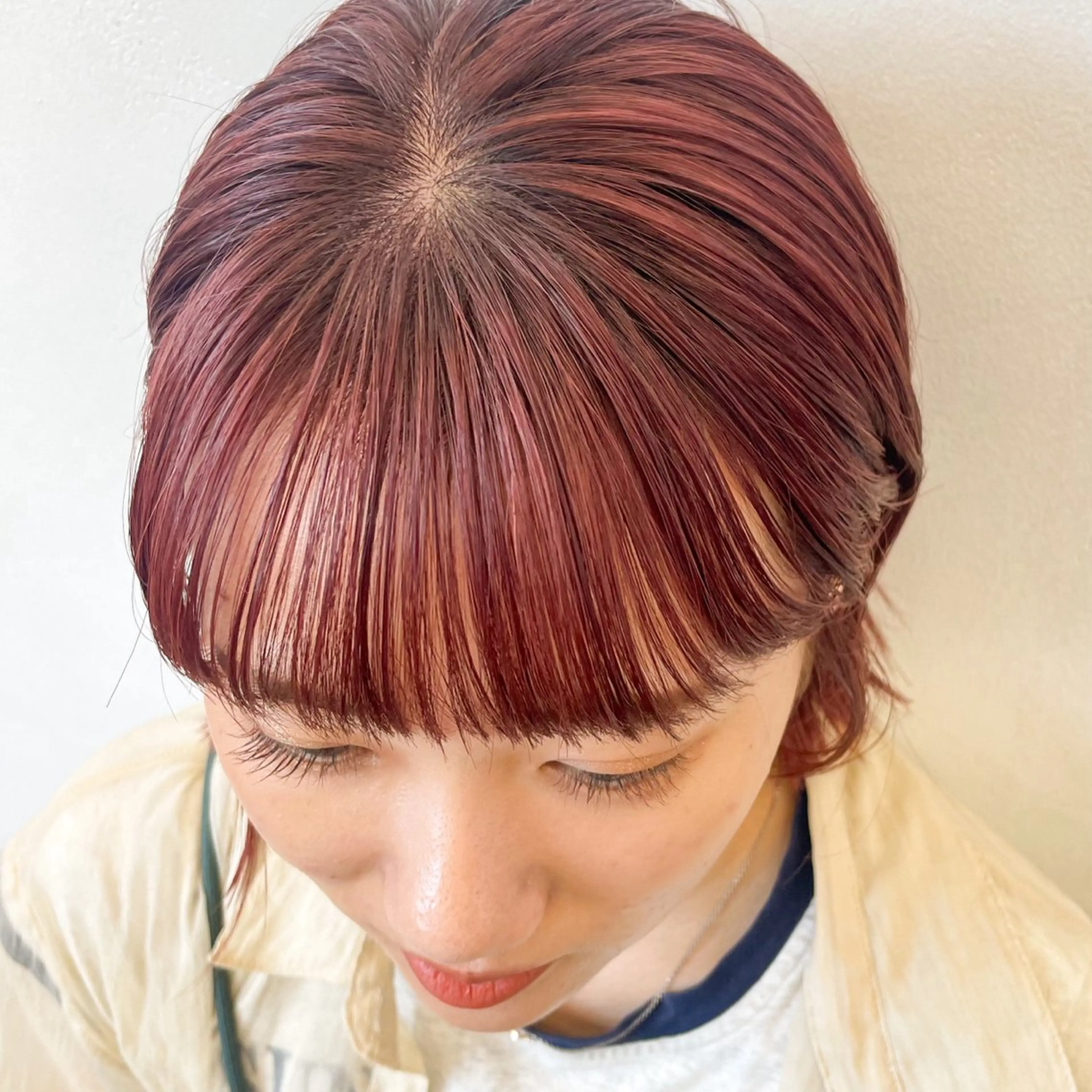 ショート カラー ベージュ🧸/ボブ ダブルカラー/このかのヘアスタイル