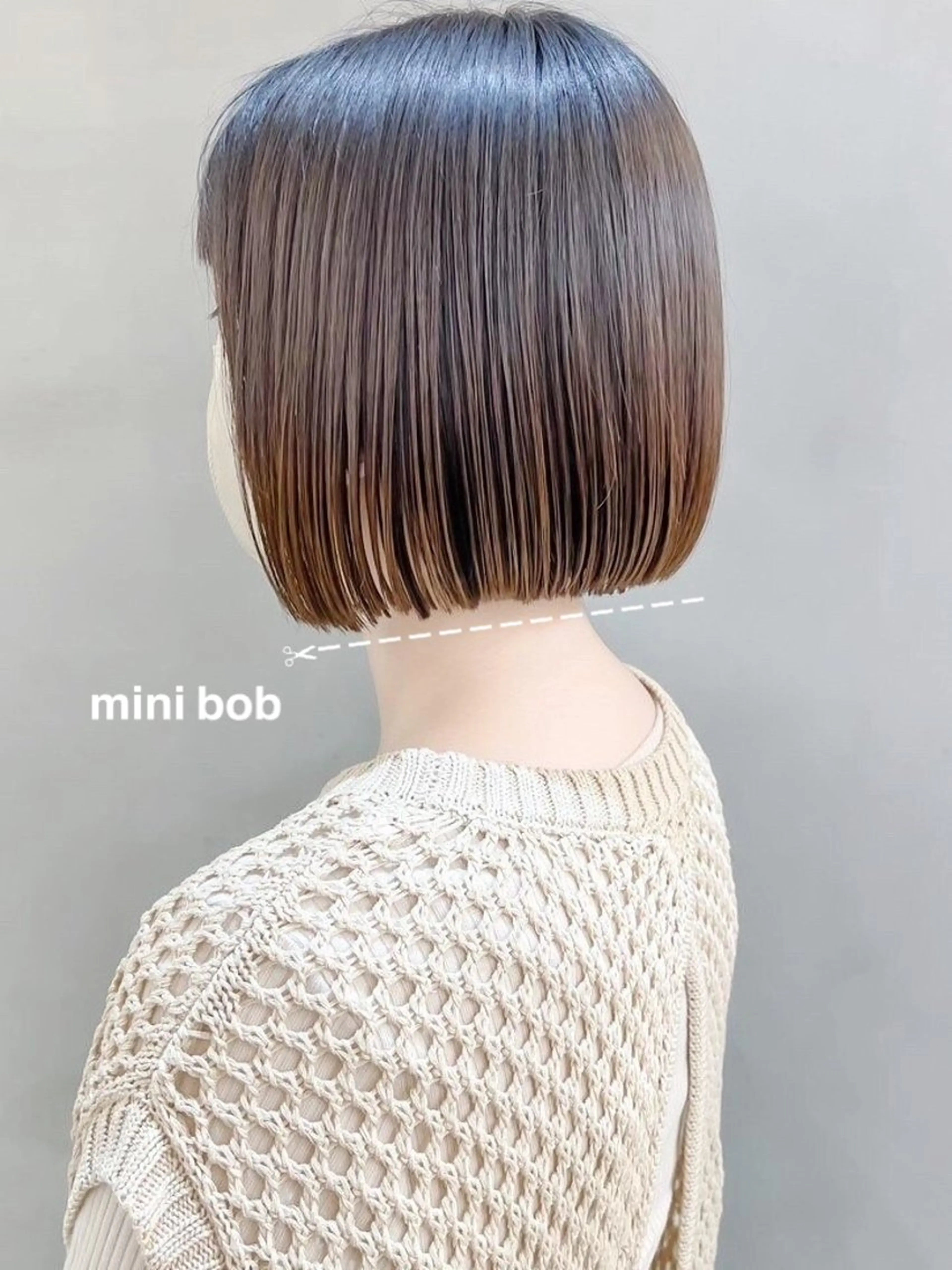ショート カラー カット ヘアカラー トリートメント stylist/ボブ ことの/韓国レイヤーのヘアスタイル