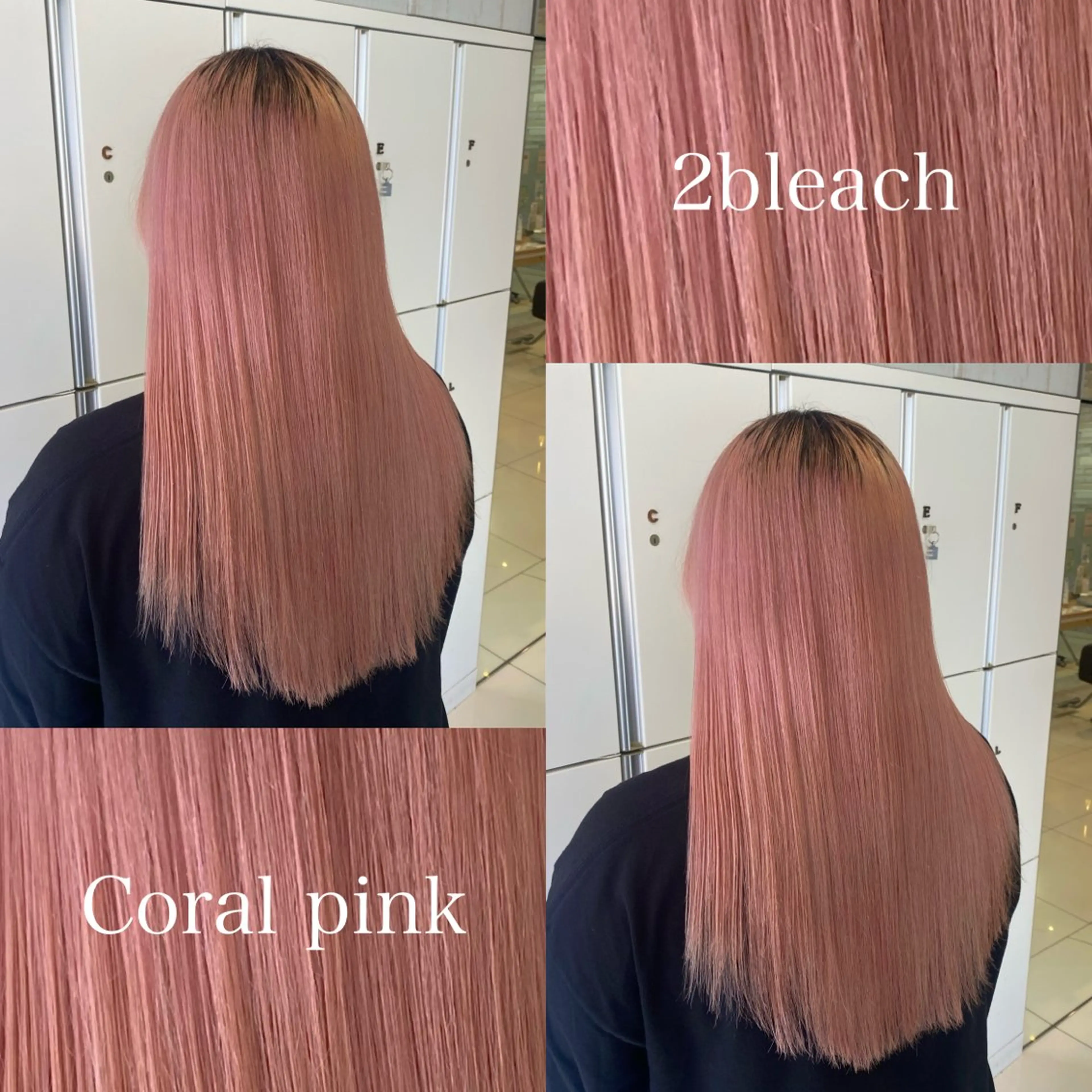 ロング ヘアカラー ミルクティーベージュ 暖色カラー/池田麻帆のその他イメージ