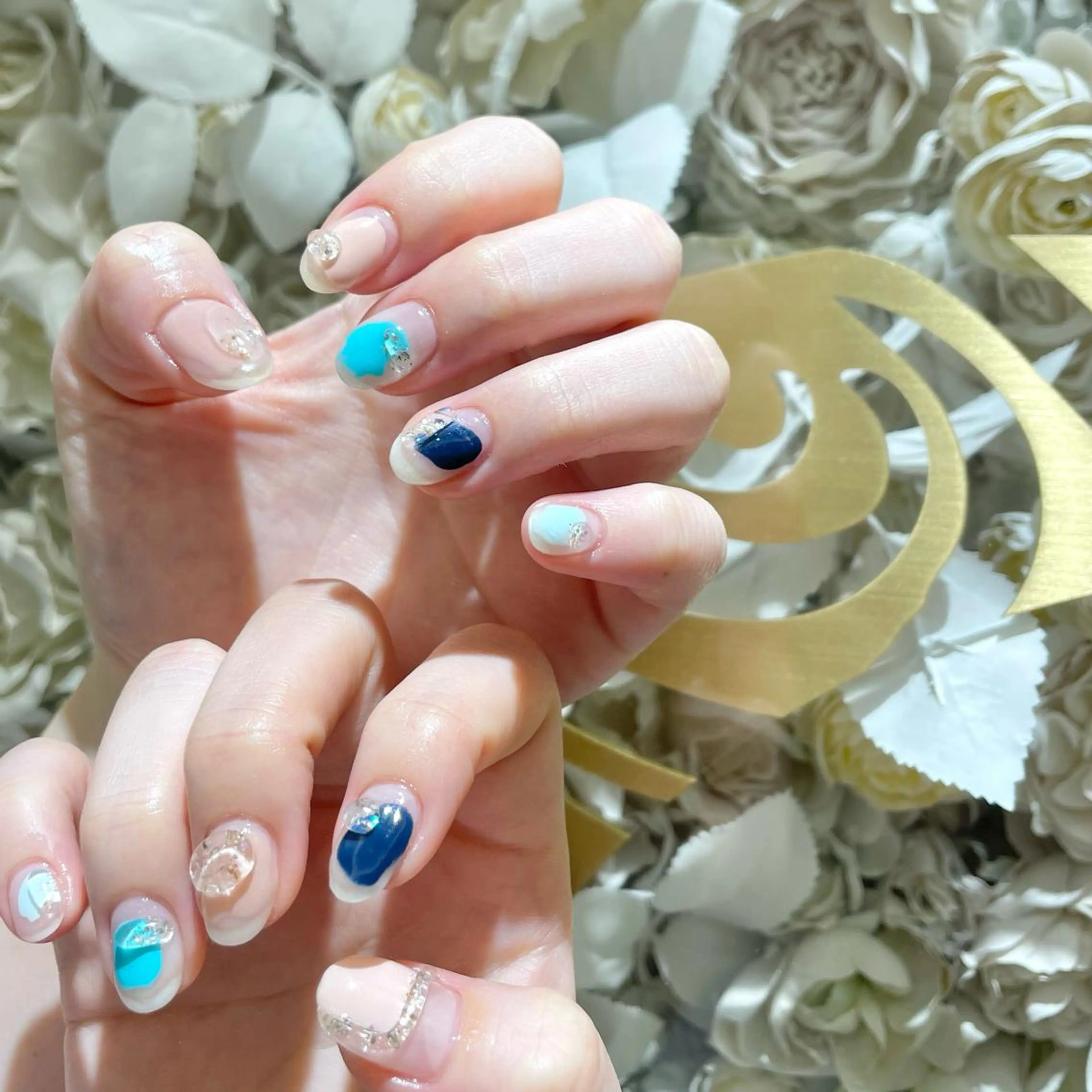 ネイル ニュアンスネイル PuaMo. JUNA🐇ྀིのネイルデザイン