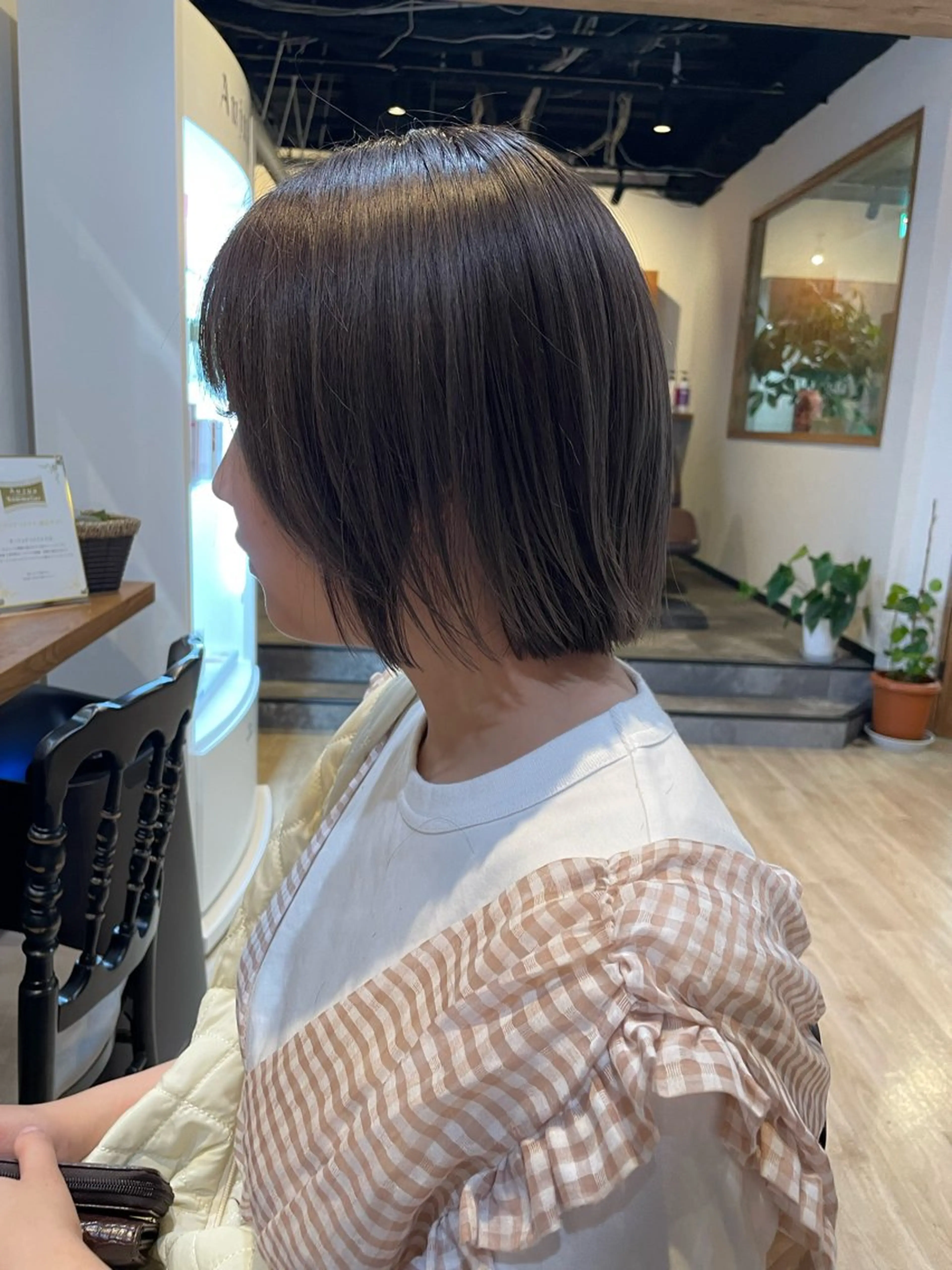 ショート カラー ボブ カット ヘアカラー トリートメント 髪質改善/ブリーチ 田代 龍我のヘアスタイル