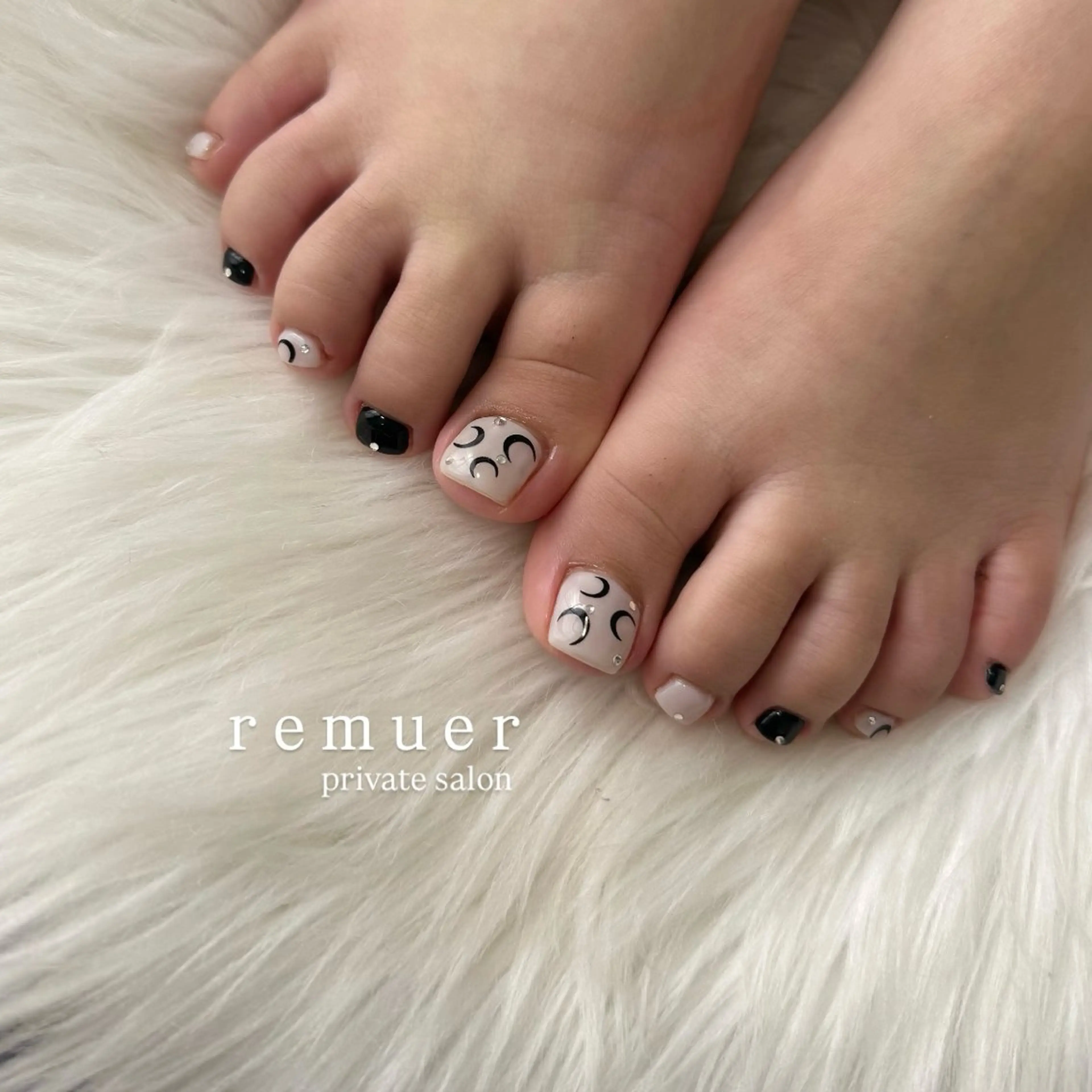 ネイル フットネイル nail salon remuerのネイルデザイン
