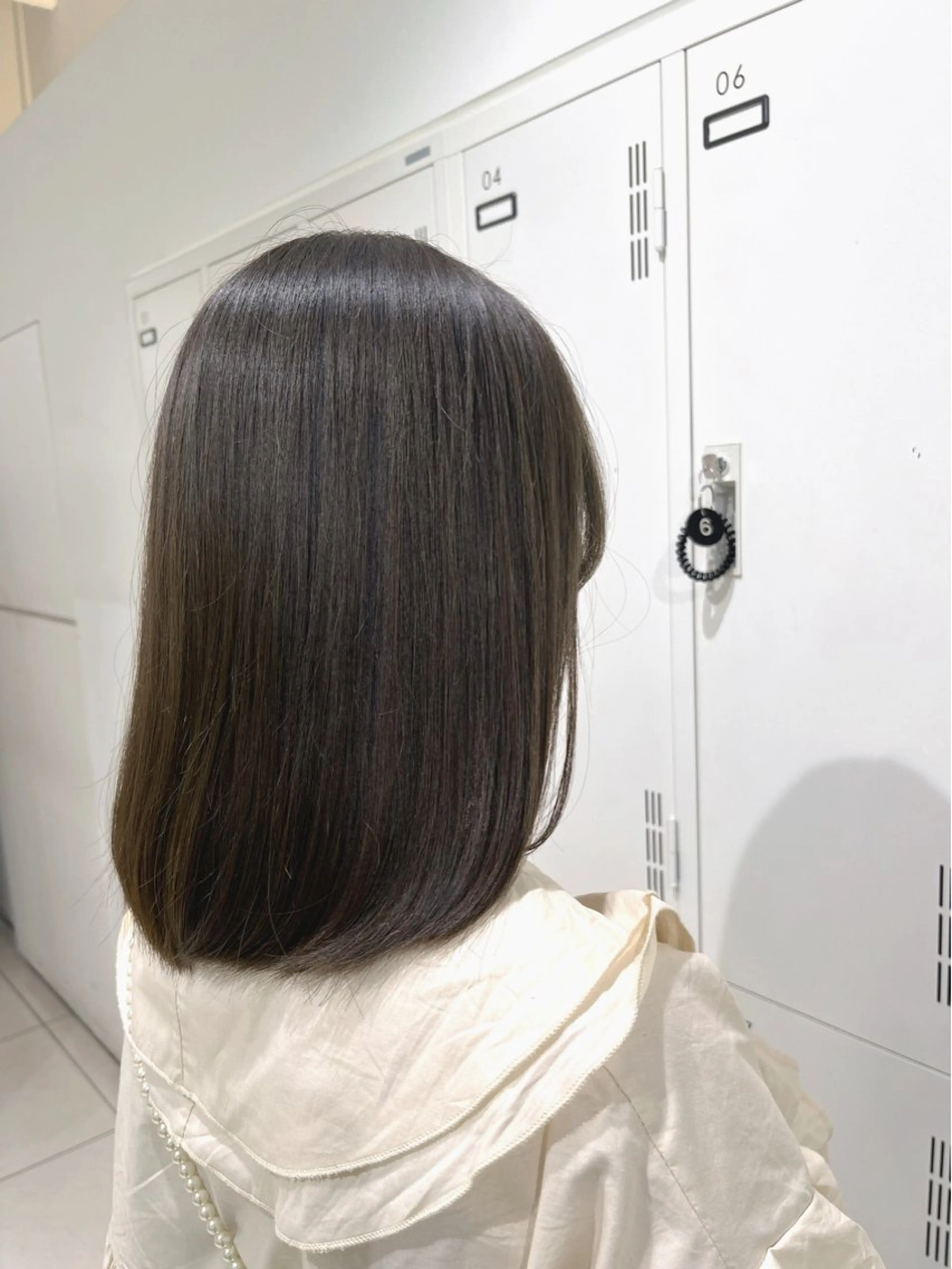 ミディアム カット ヘアカラー トリートメント メンズ縮毛矯正🦊ハ イトーン　RYOKAのヘアスタイル