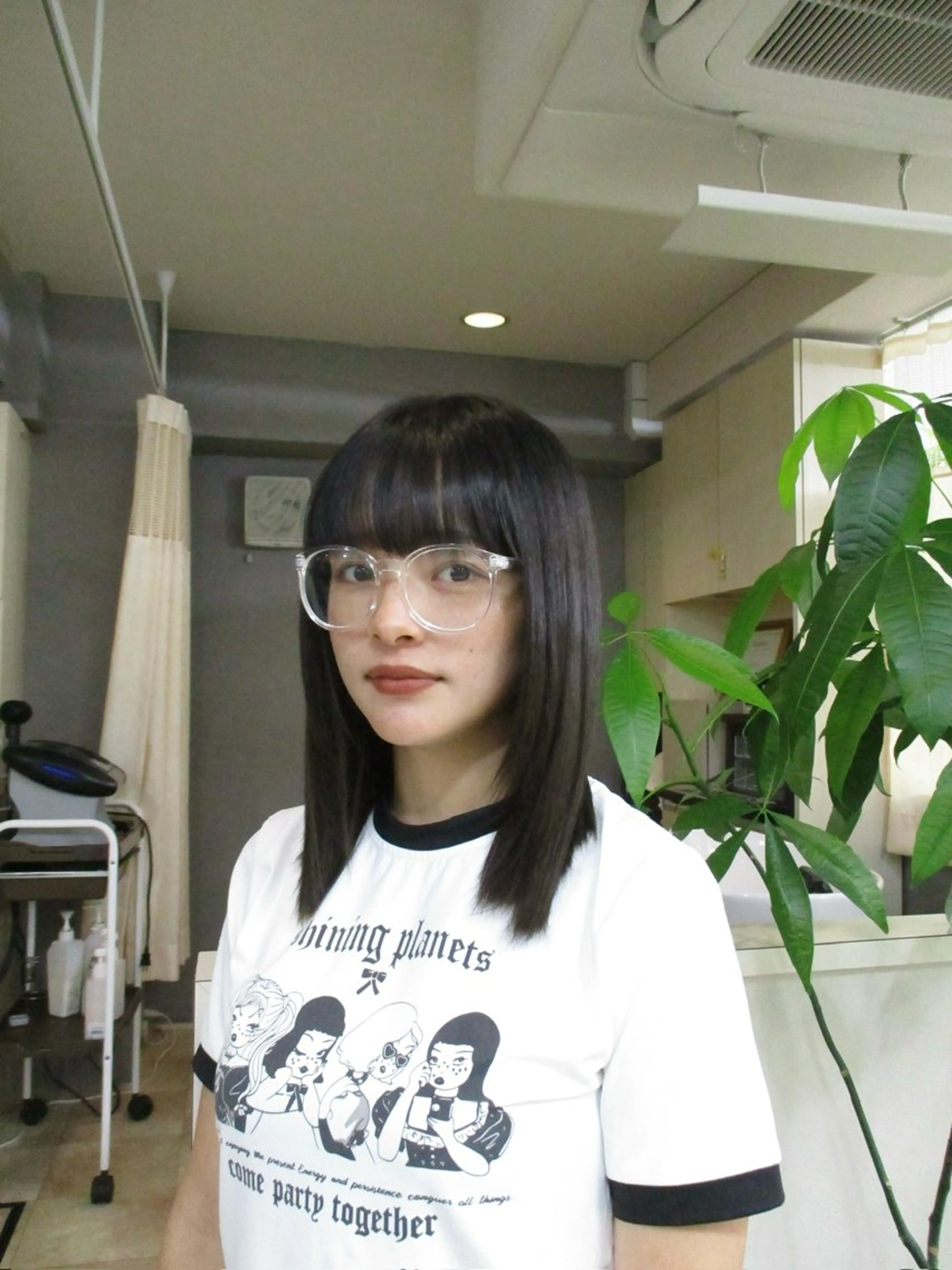 ミディアム 髪質改善 トリートメント トリートメント 長崎 妃日衣のヘアスタイル