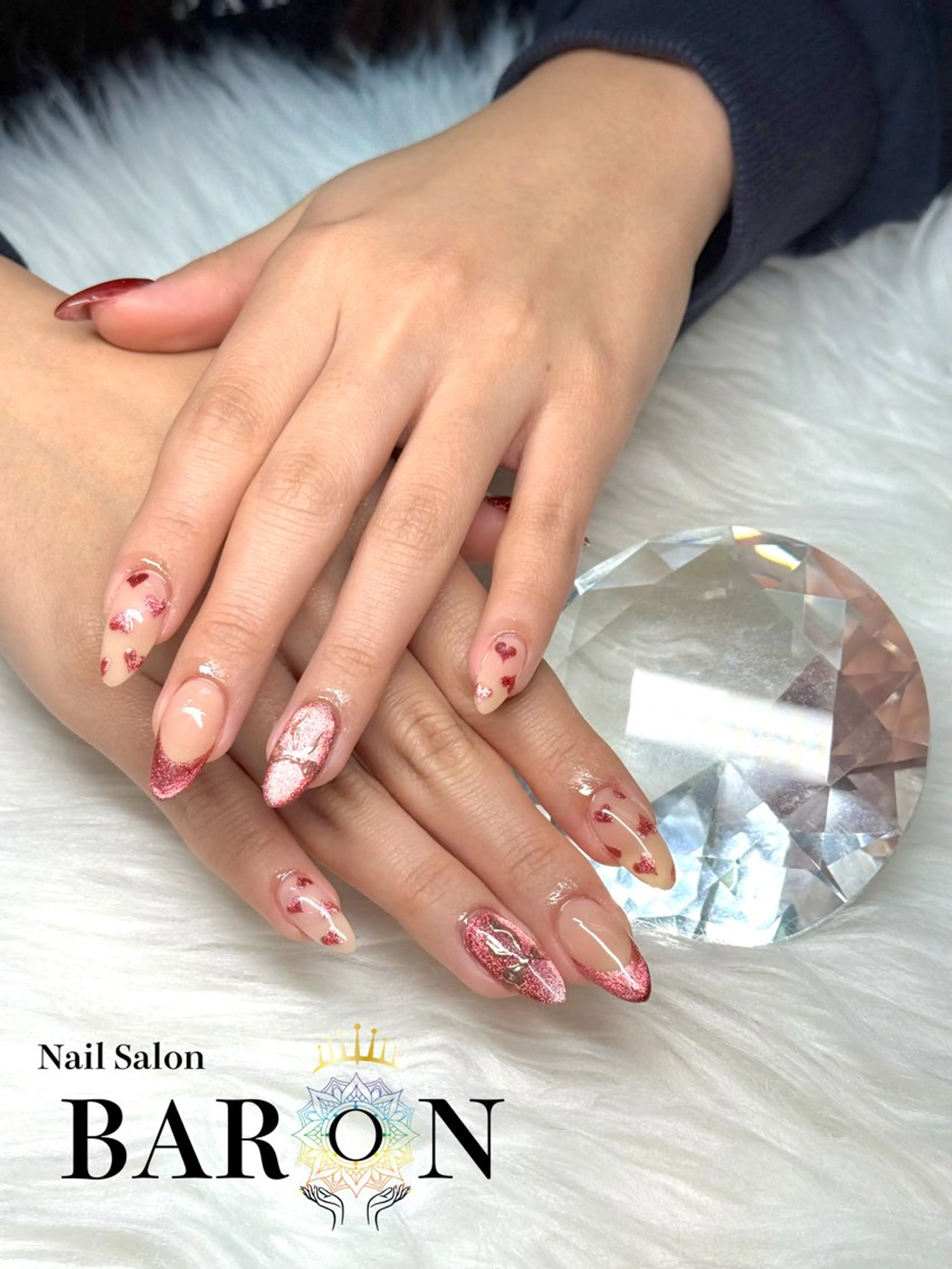 ネイル ハンドネイル BARON本厚木店 🐹RIN🐹のネイルデザイン