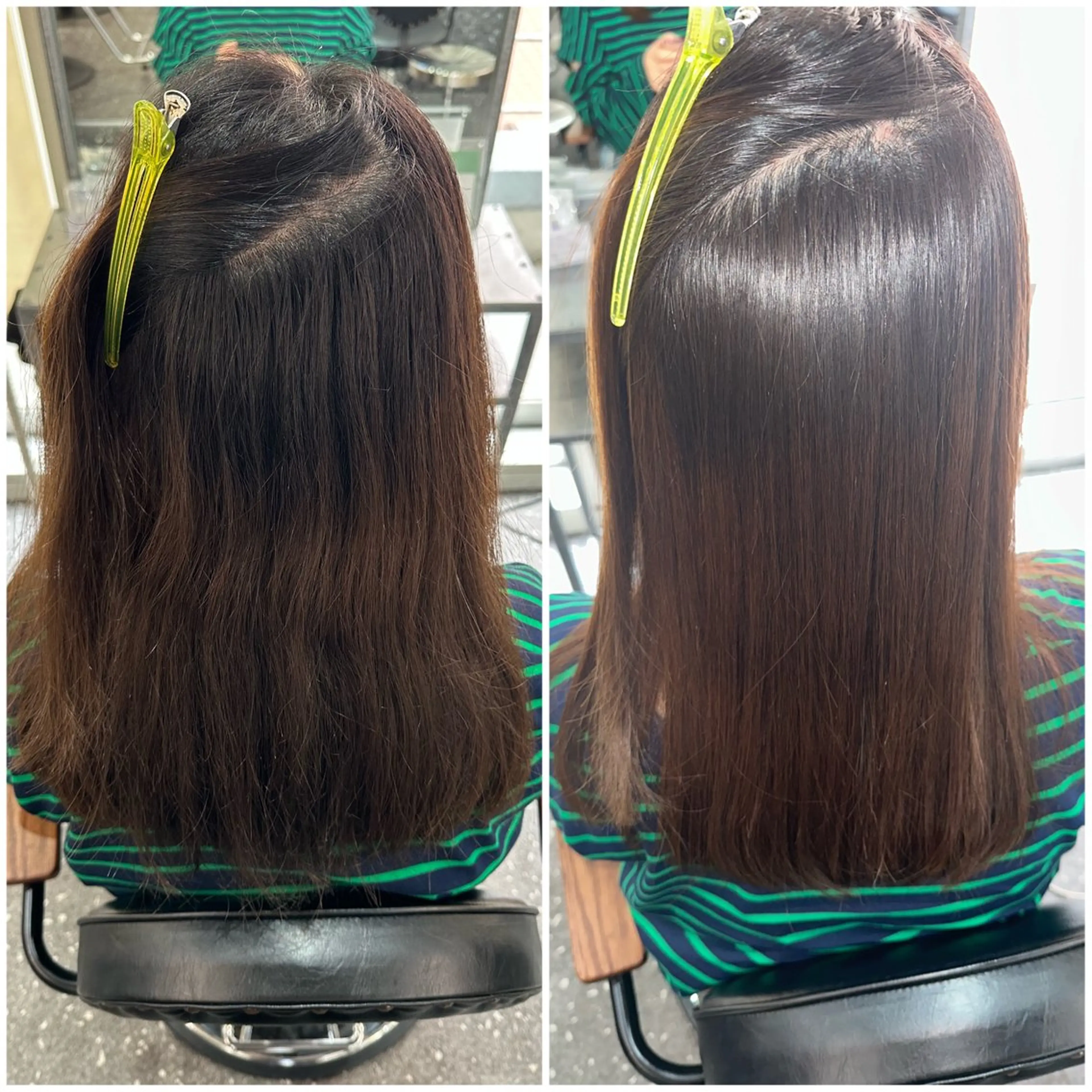 ロング パーマ カット 縮毛矯正 トリートメント 髪質改善⭐️縮毛矯正 吉祥寺⭐️Rinaのヘアスタイル