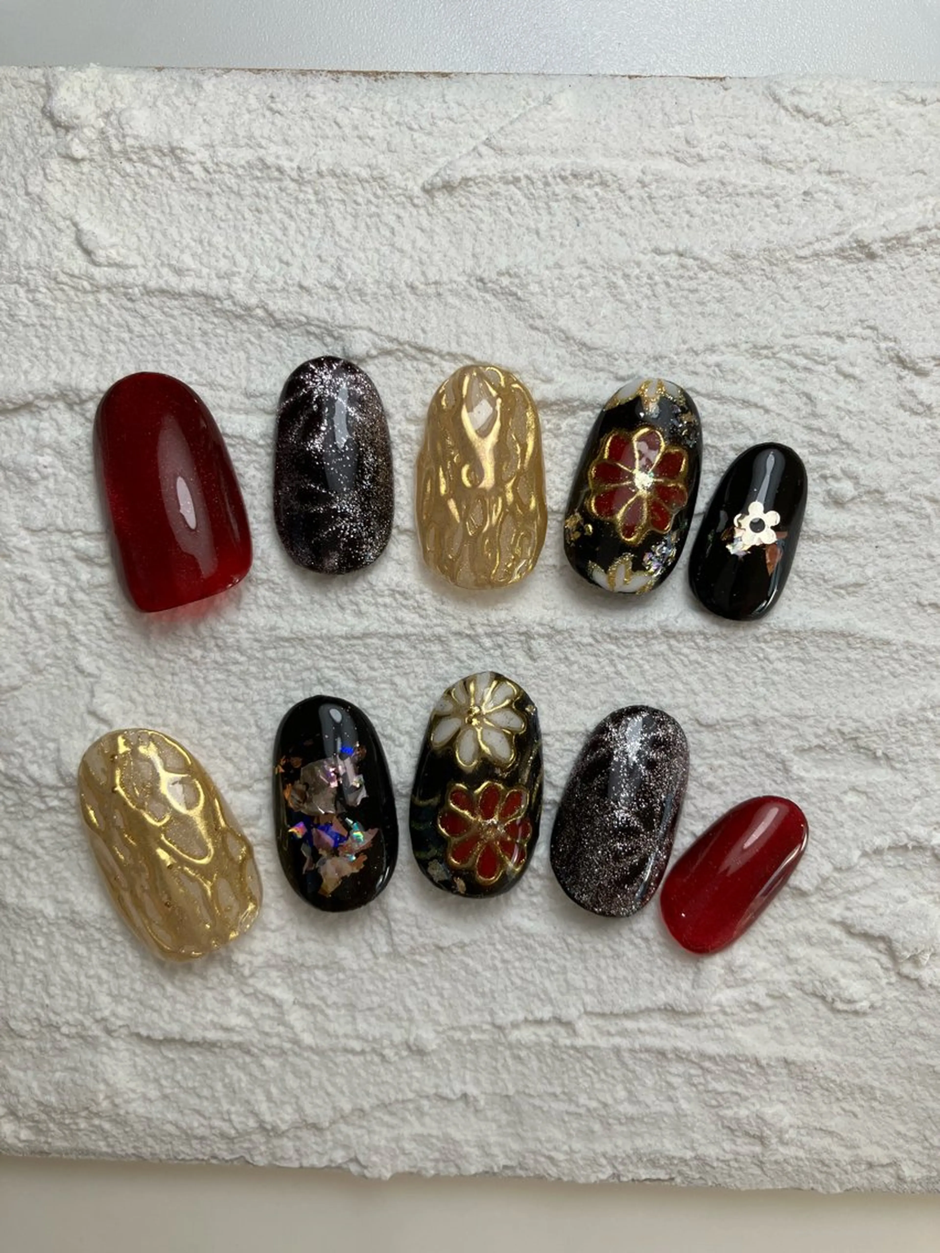 ネイル 成人式 ネイルチップ nail salon Bloom所属・自宅サロンBloom 橋本のネイルデザイン