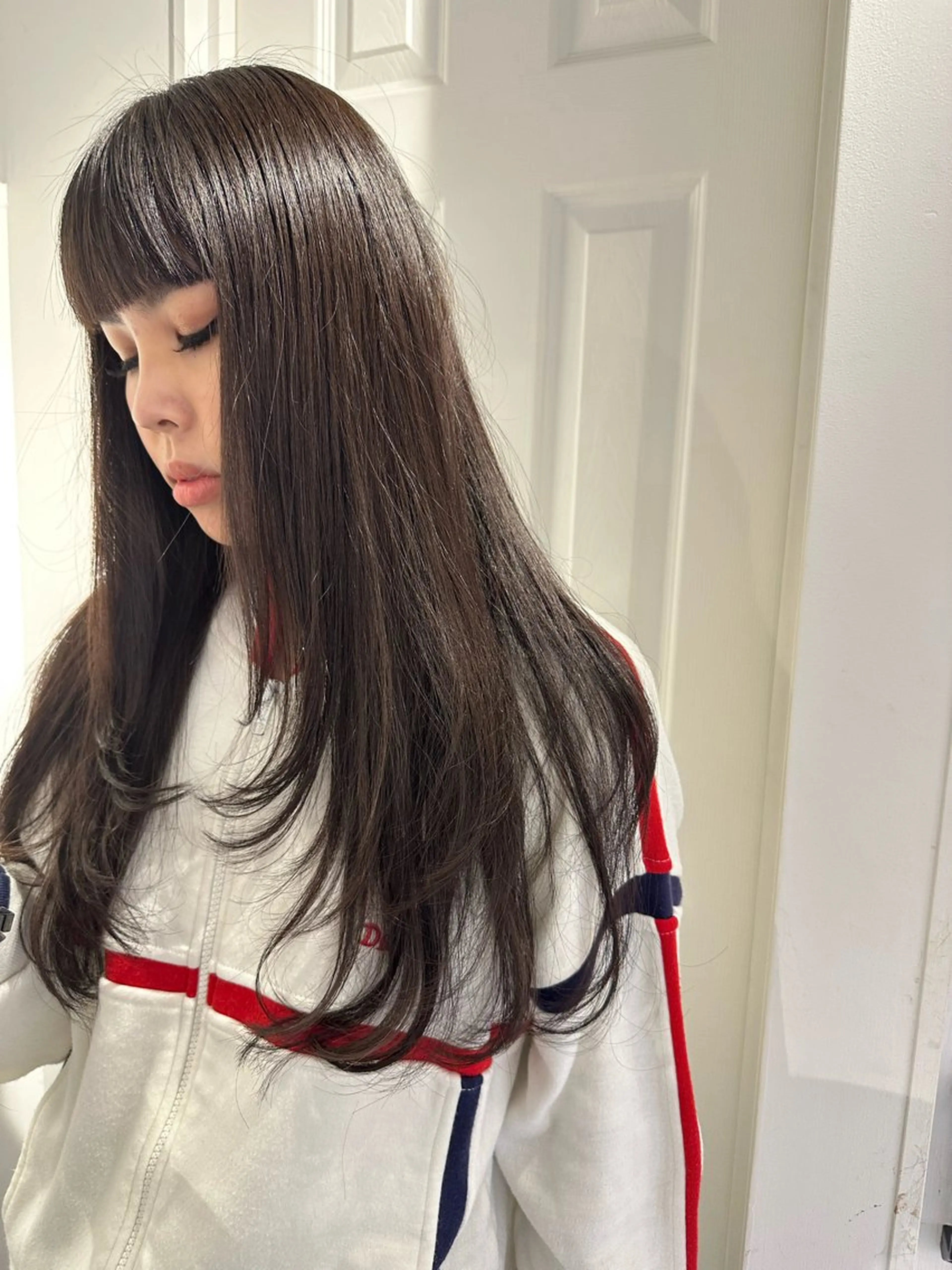 ロング カット VOICE所属・MIRI MIRIのヘアスタイル