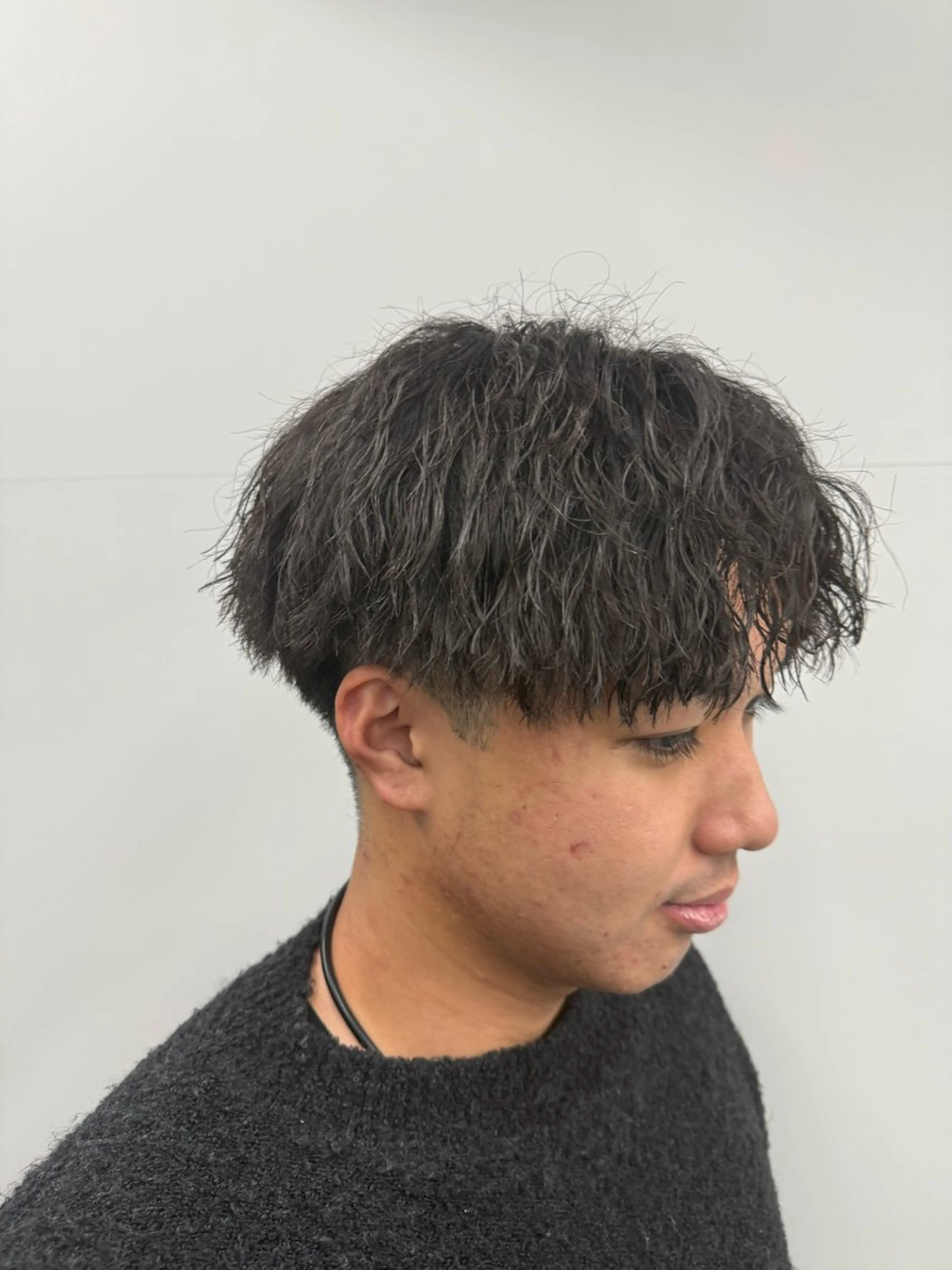 ショート パーマ メンズ メンズパーマ ツイストスパイラルパーマ スパイラルパーマ 坂本響 メンズカット/パーマのヘアスタイル