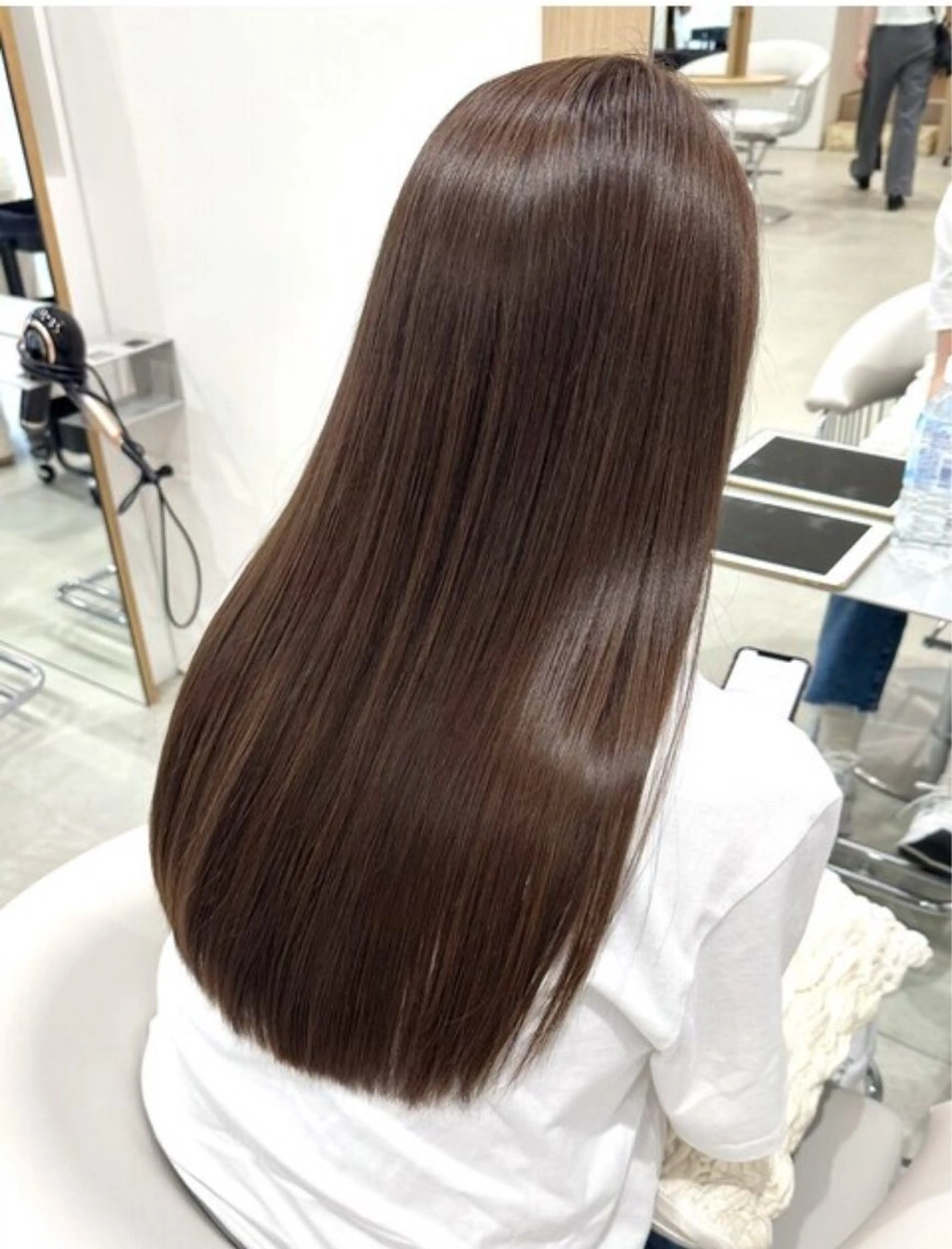 ロング ヘアカラー トリートメント 三村 彰吾のヘアスタイル