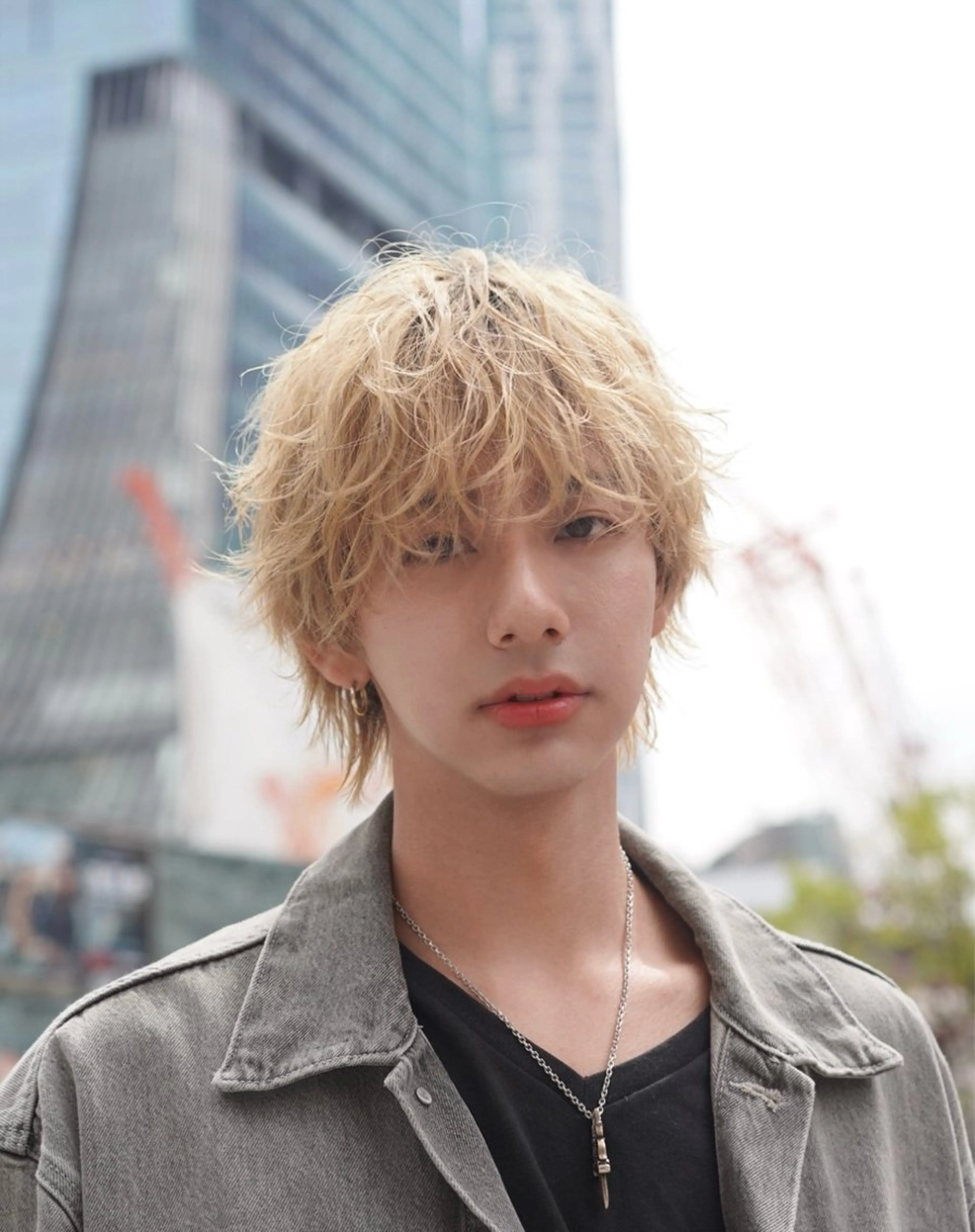カラー メンズ ヘアカラー トリートメント 当日予約⭕️ fifth渋谷太田のヘアスタイル