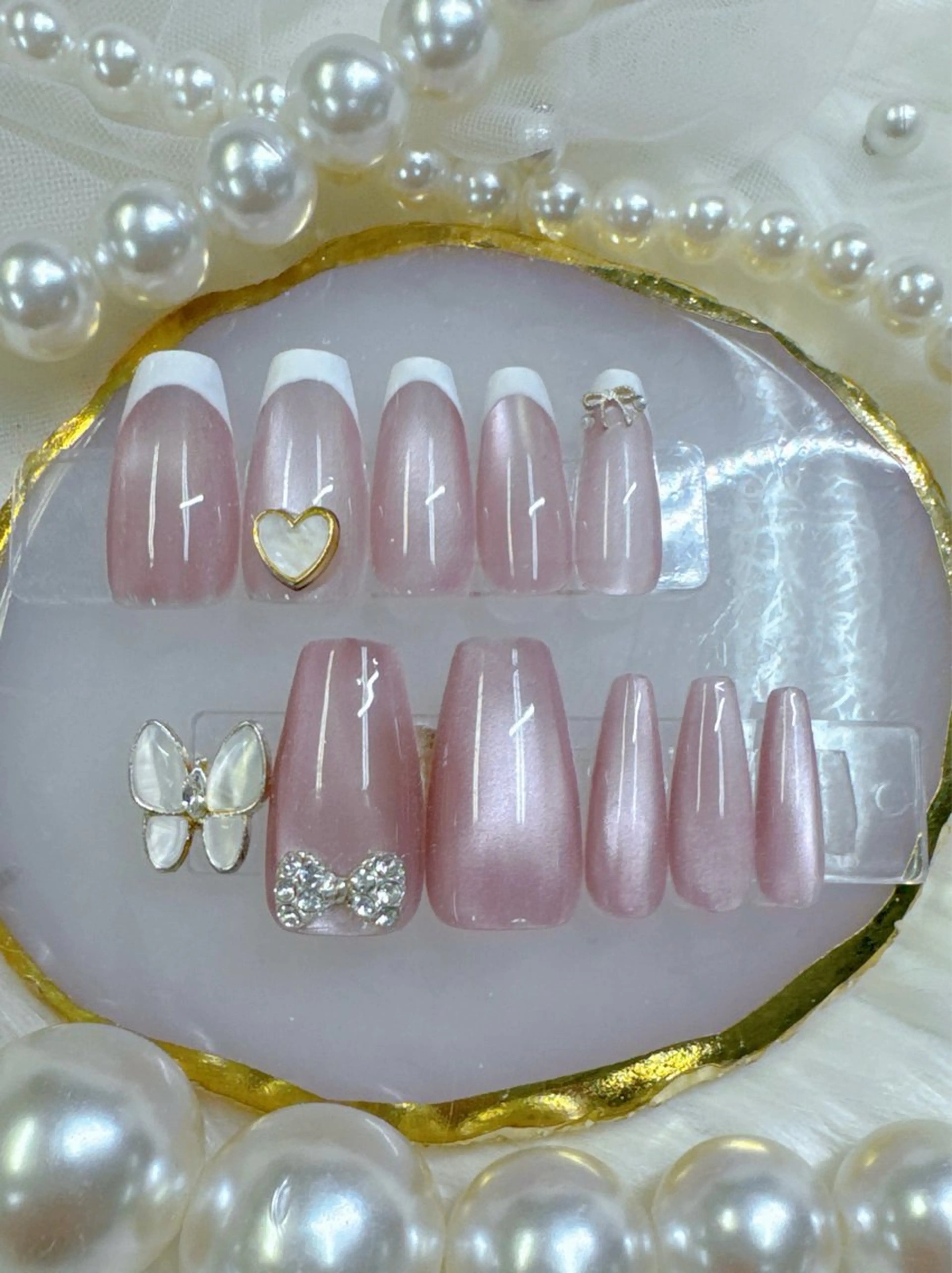 ネイル アートネイル べっ甲ネイル ボルドー チークネイル ドット ハンドネイル クイーンズネイル銀座所属・Queeens nailのネイルデザイン