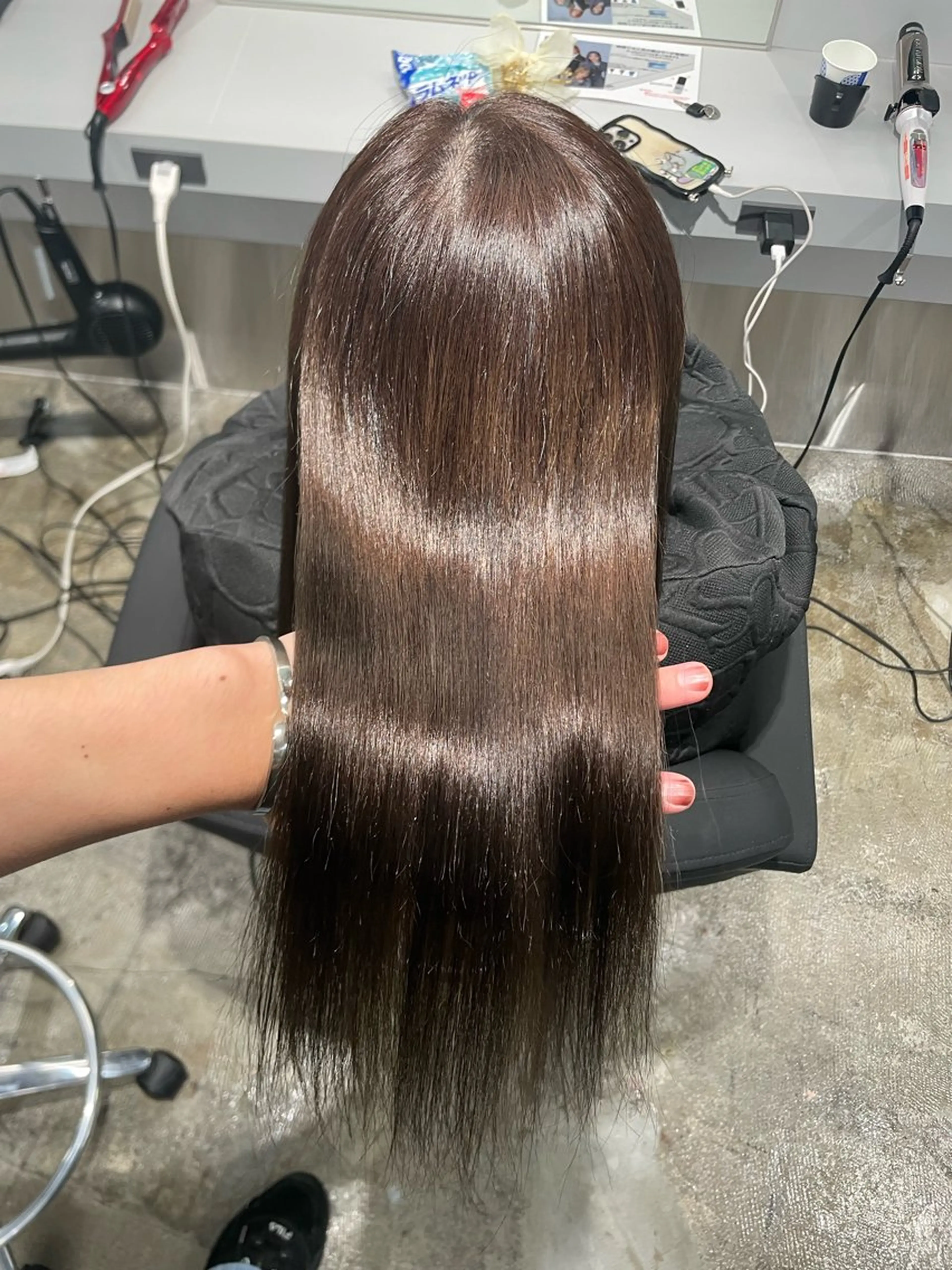 ロング カラー グレージュ 髪質改善/艶カラー Hiroakiのヘアスタイル