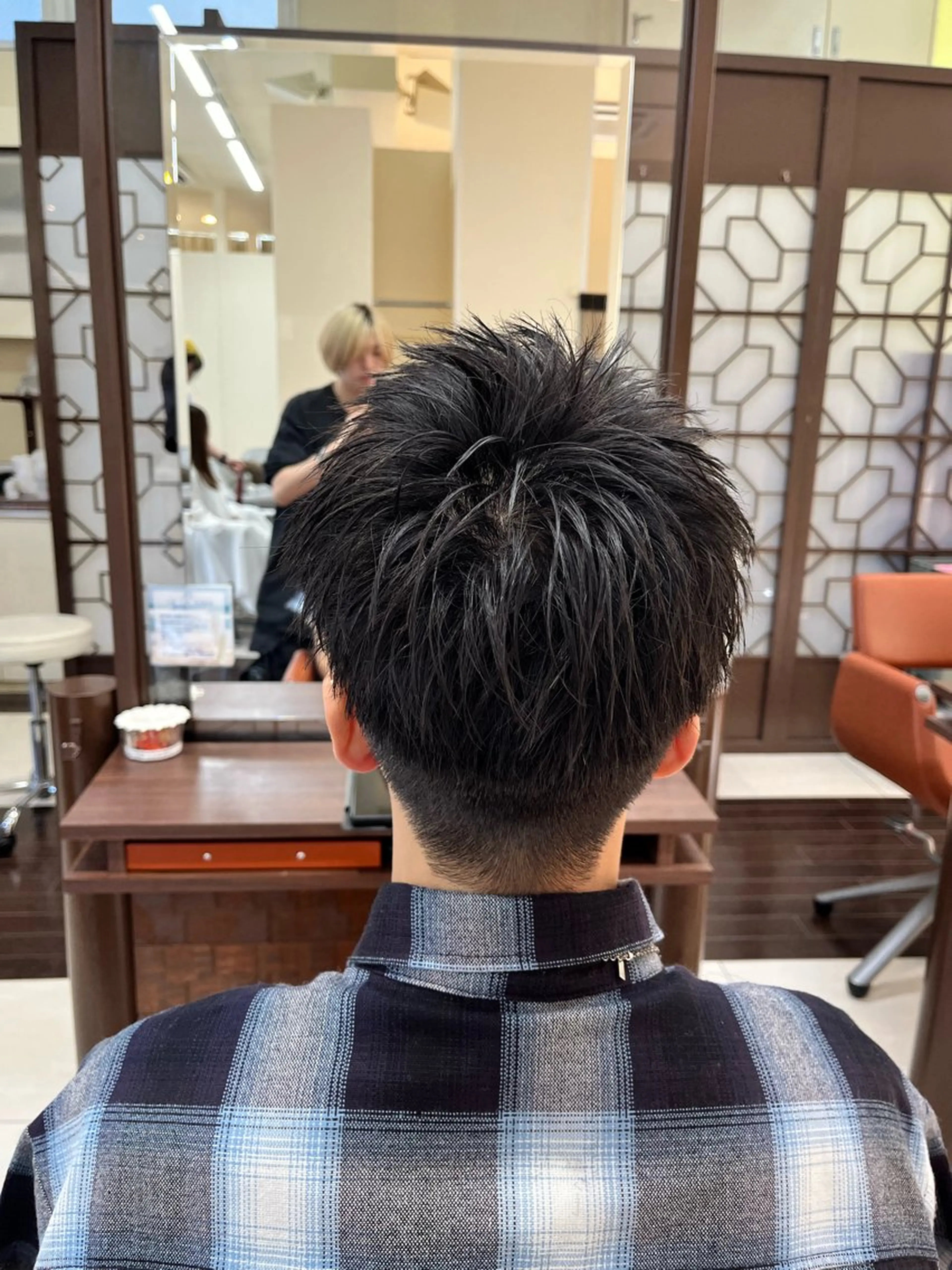 ショート メンズ スパイキーショート 刈り上げ ショートヘア AROH men's cut&men's perm 船橋店所属・🧊メンズ特化🧊 高木航希のヘアスタイル