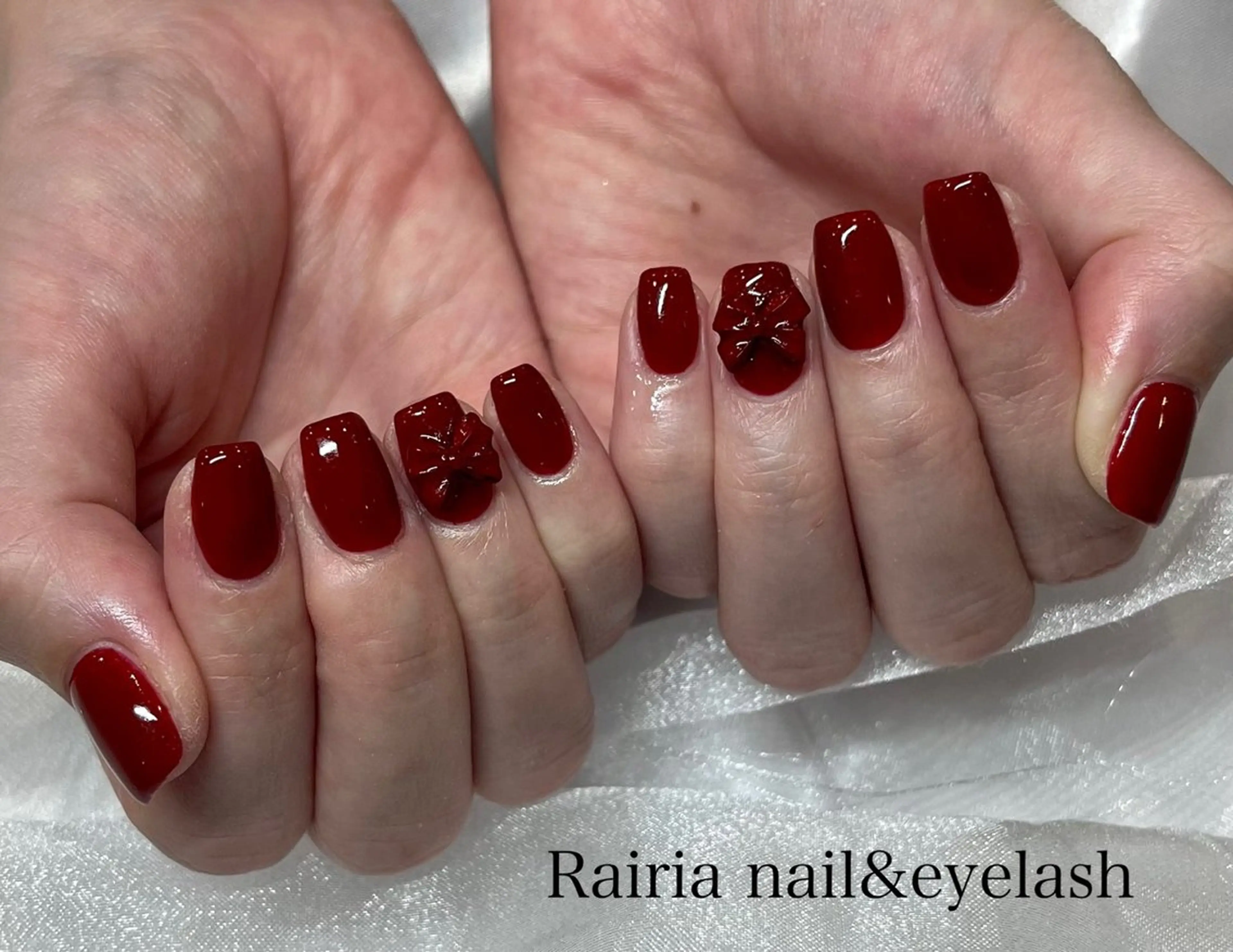 ネイル ジェルネイル ワンカラーネイル パラジェル ハンドネイル Rairia nail所属・miku. mのネイルデザイン