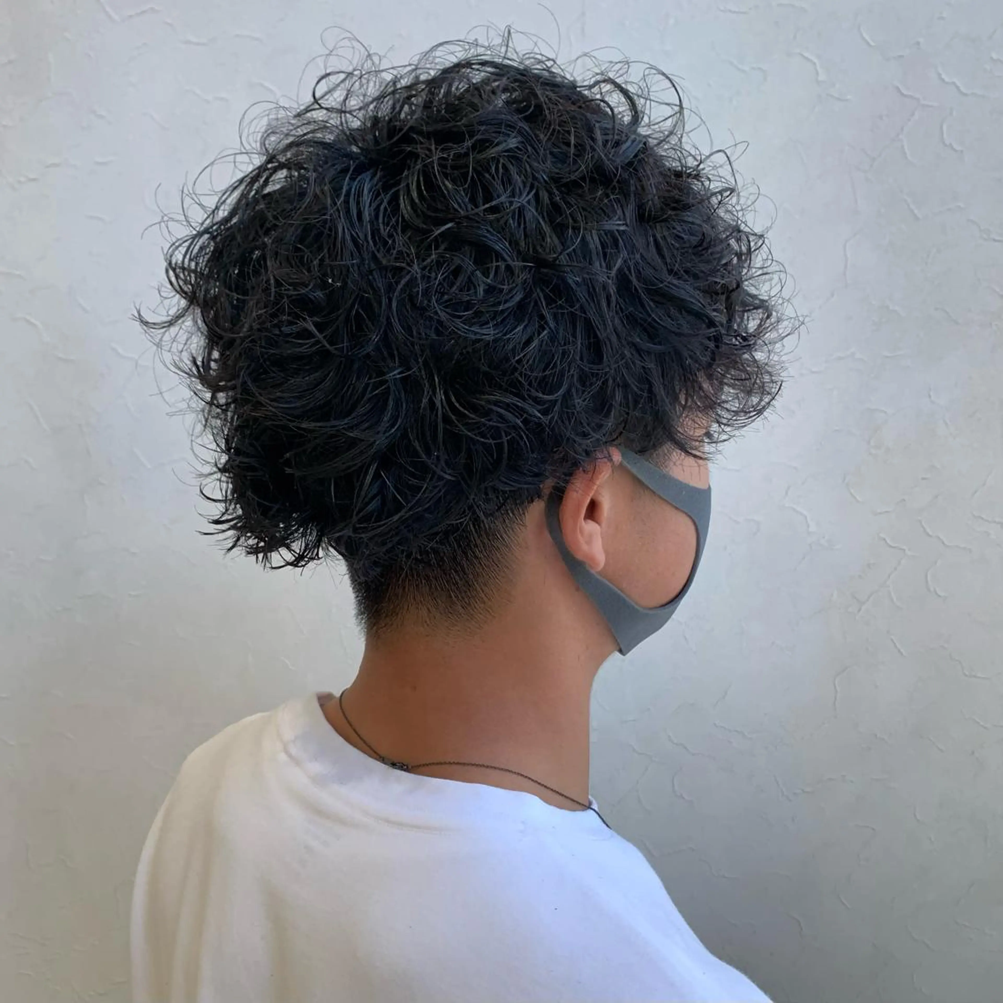 ショート パーマ メンズ カット パーマ Liberty 店長 TAJIMAのヘアスタイル