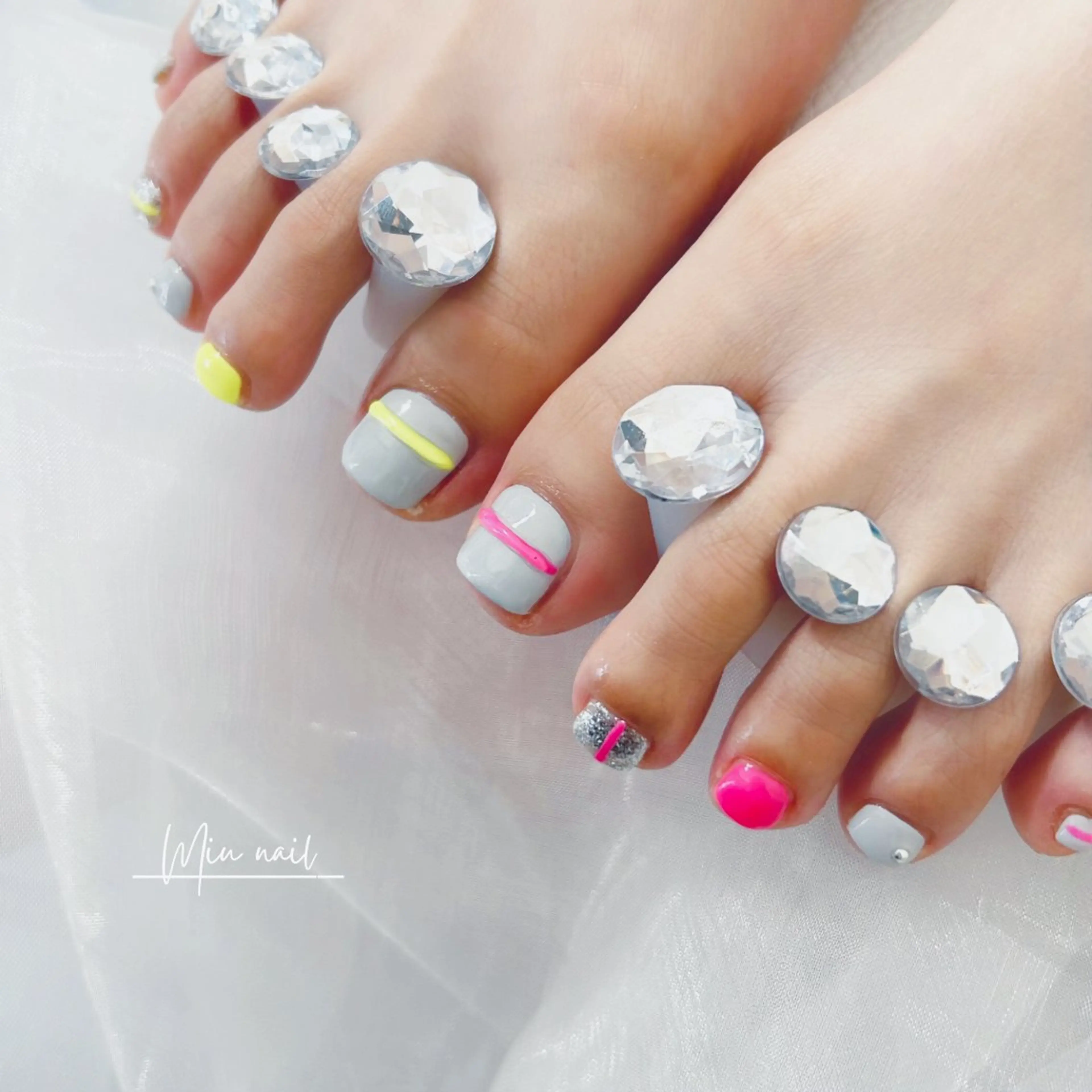 ネイル フットネイル トータルビューティーサロンFelice所属・Miu nail /橿原のネイルデザイン