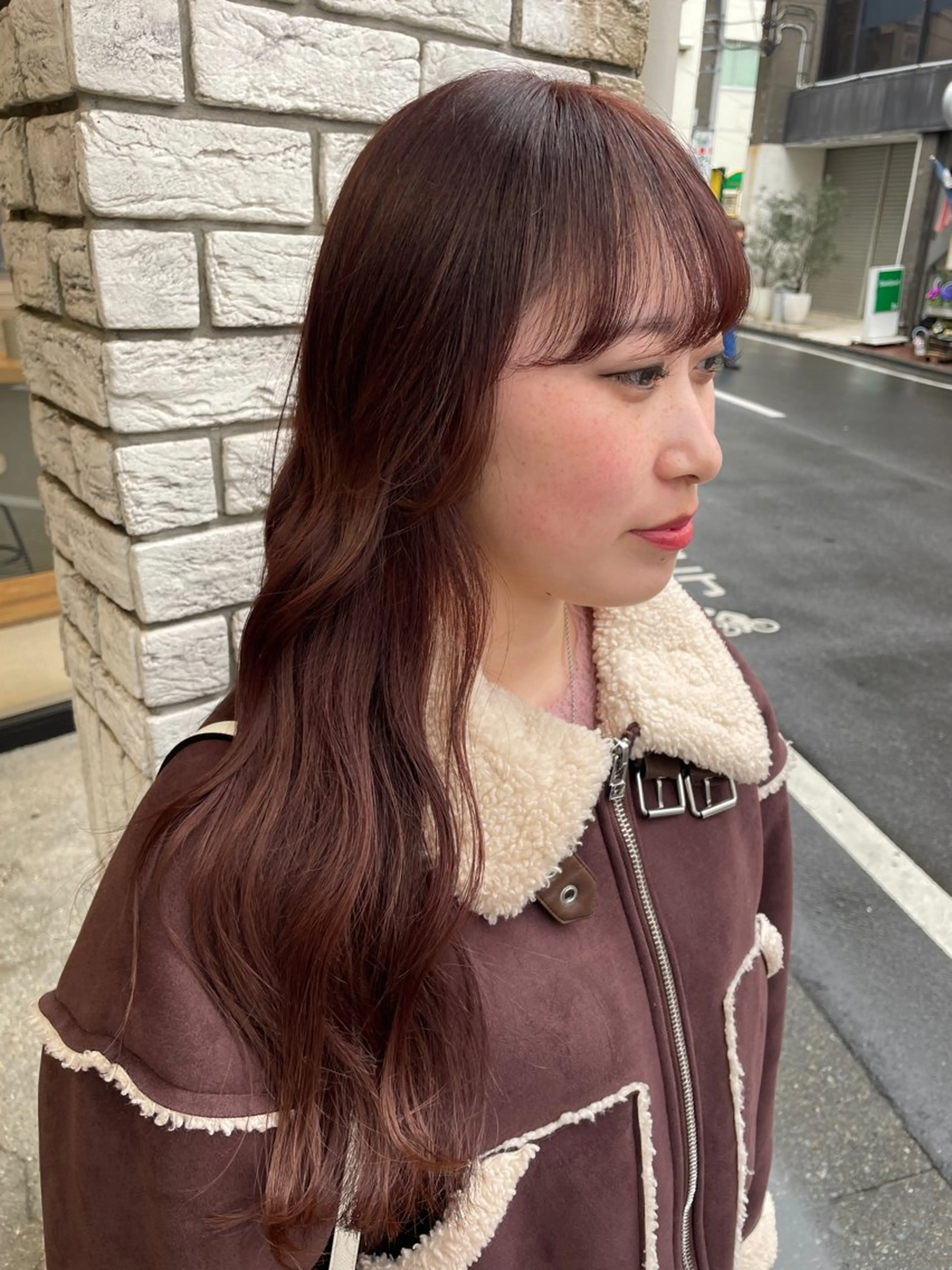 ミディアム カラー 似合わせカット ヘアカラー カラー/レイヤー/ 髪質改善/PAAQのヘアスタイル