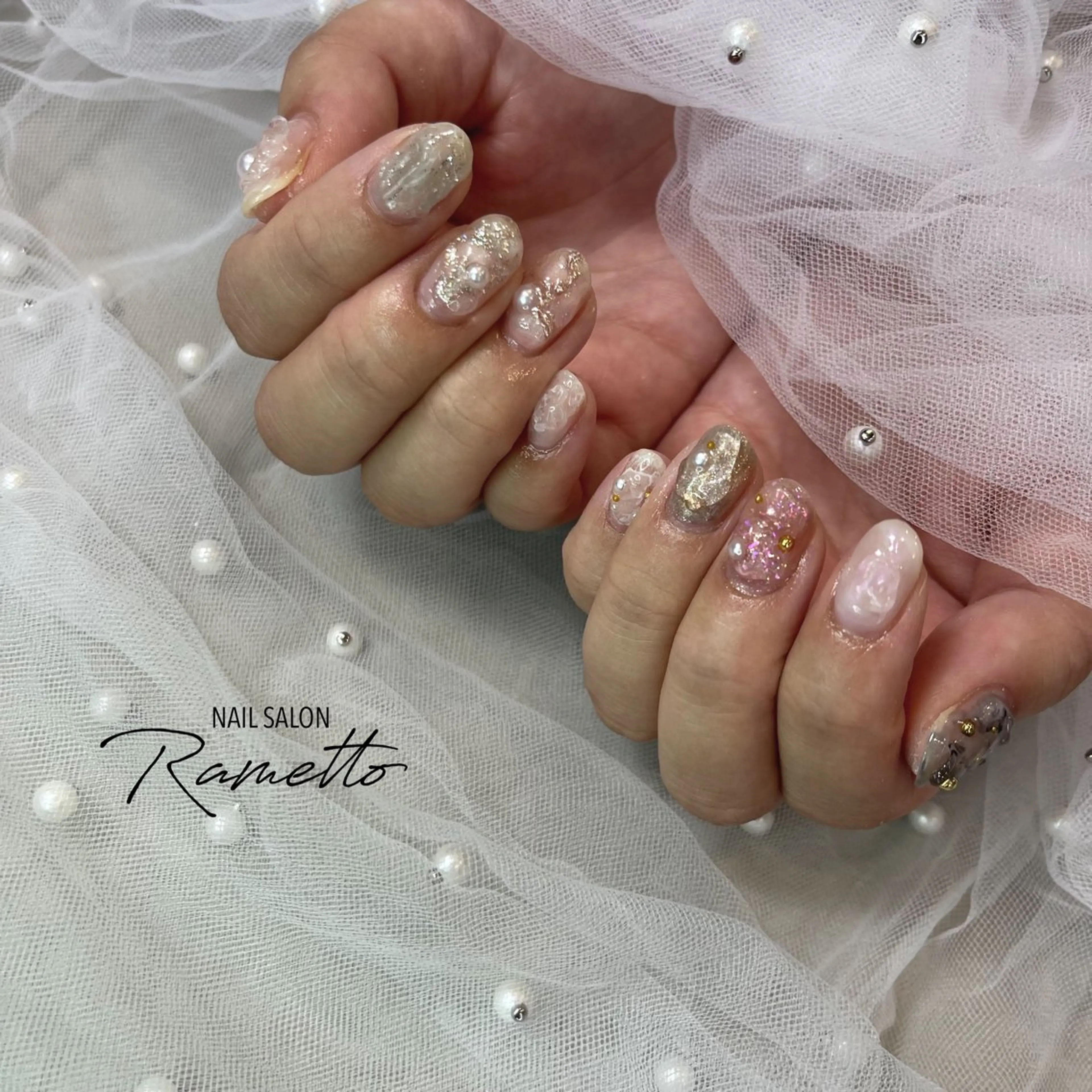ネイル フットネイル NAILSALON Ramettoのネイルデザイン