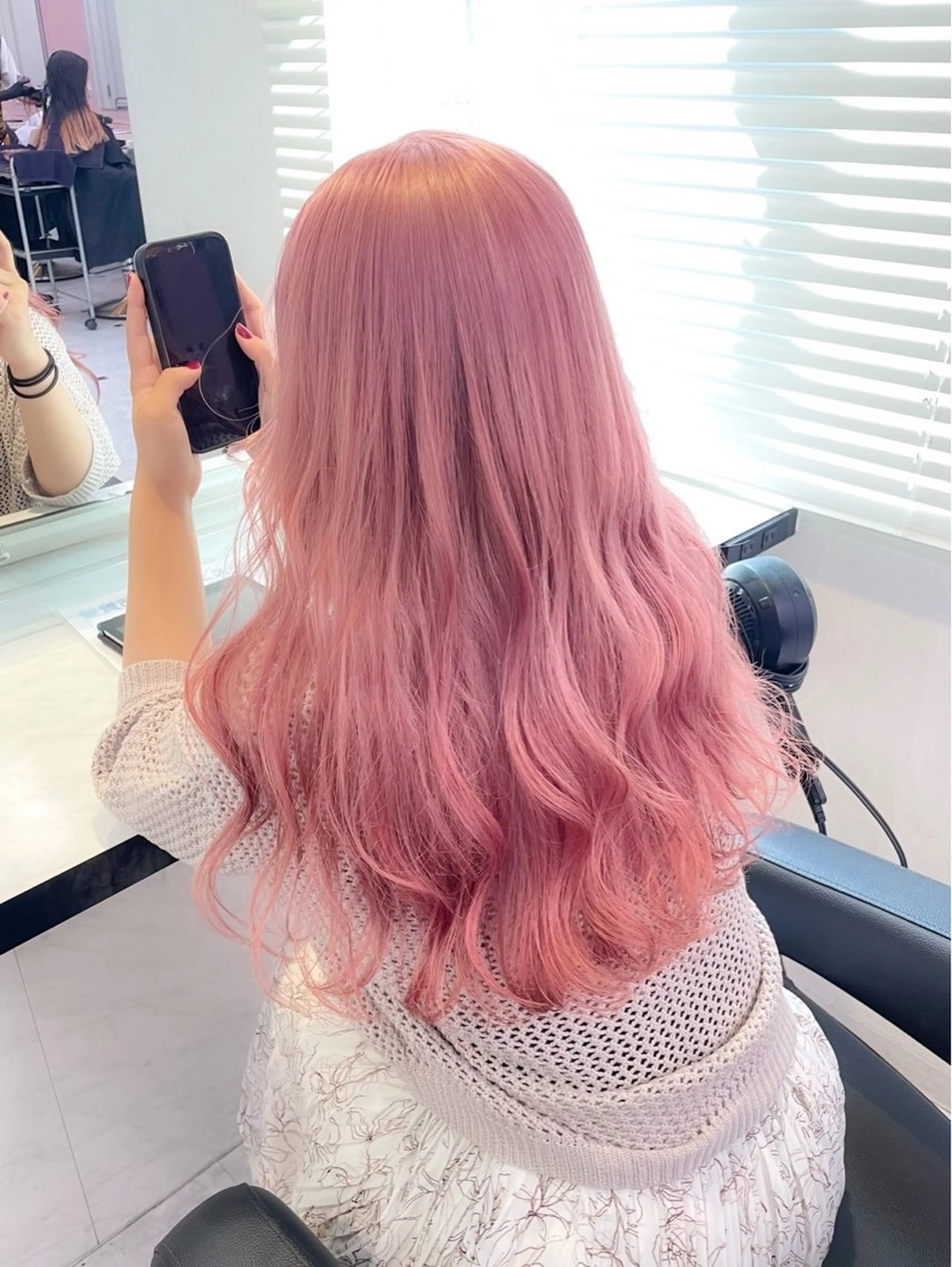 セミロング カラー ヘアアレンジ ヘアカラー トリートメント ヘッドスパ ヘアセット 透明感/艶髪/💖 トレンドスタイル💖のヘアスタイル