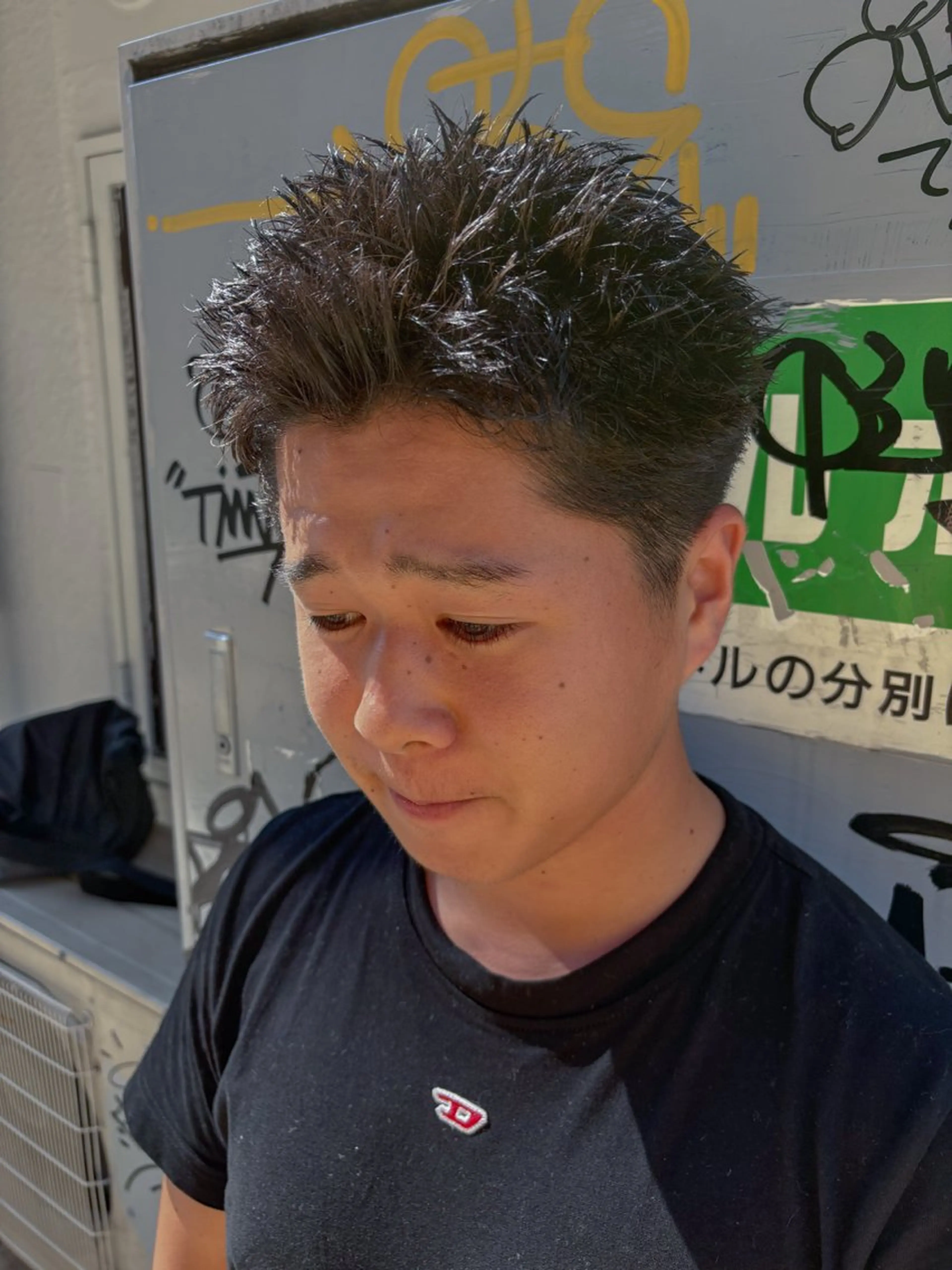 ショート ショートヘア growth天神所属・彌永 燈亜のヘアスタイル