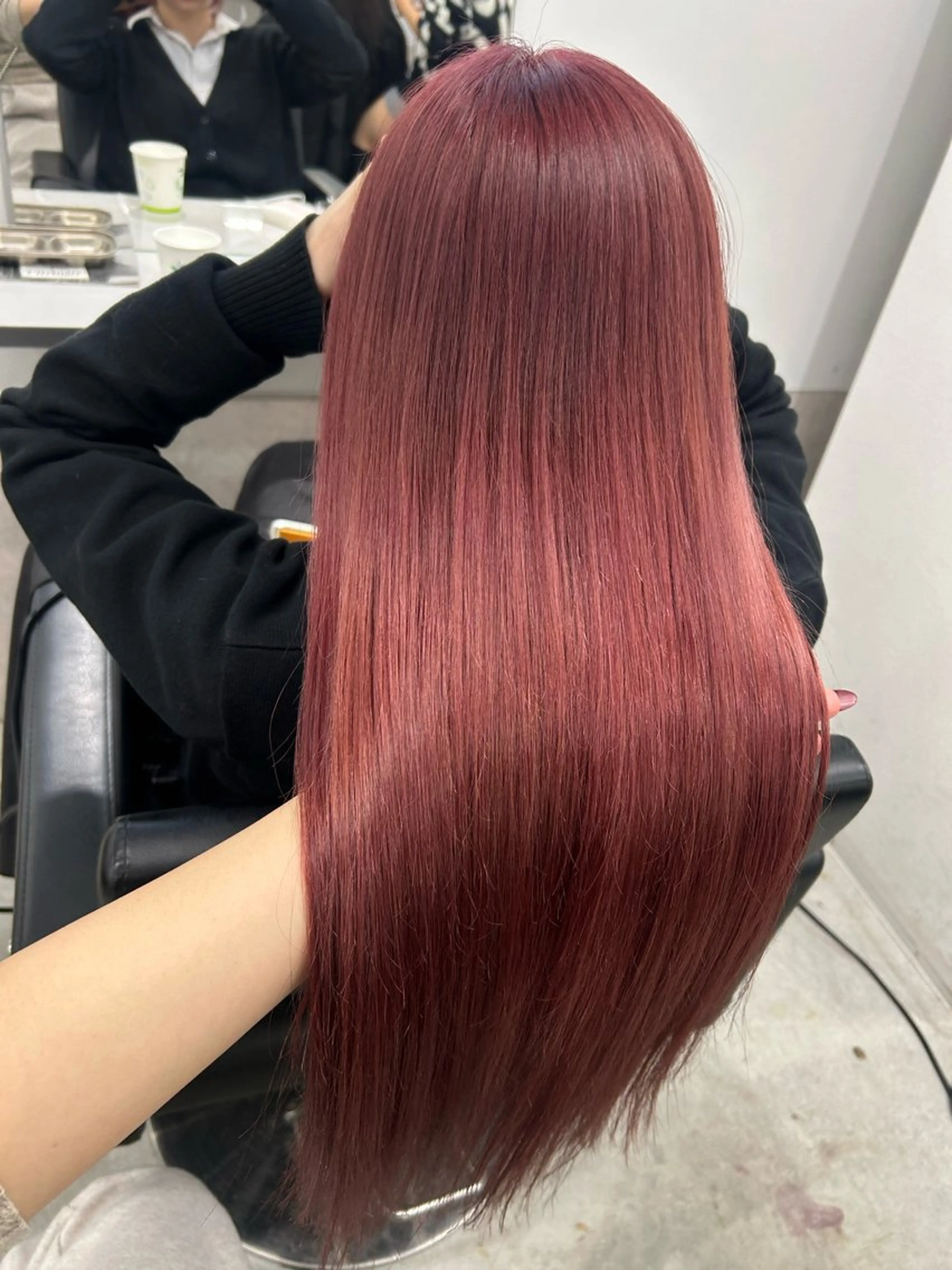 カラー ヘアカラー GiseL さあや博多ハイトーンのヘアスタイル