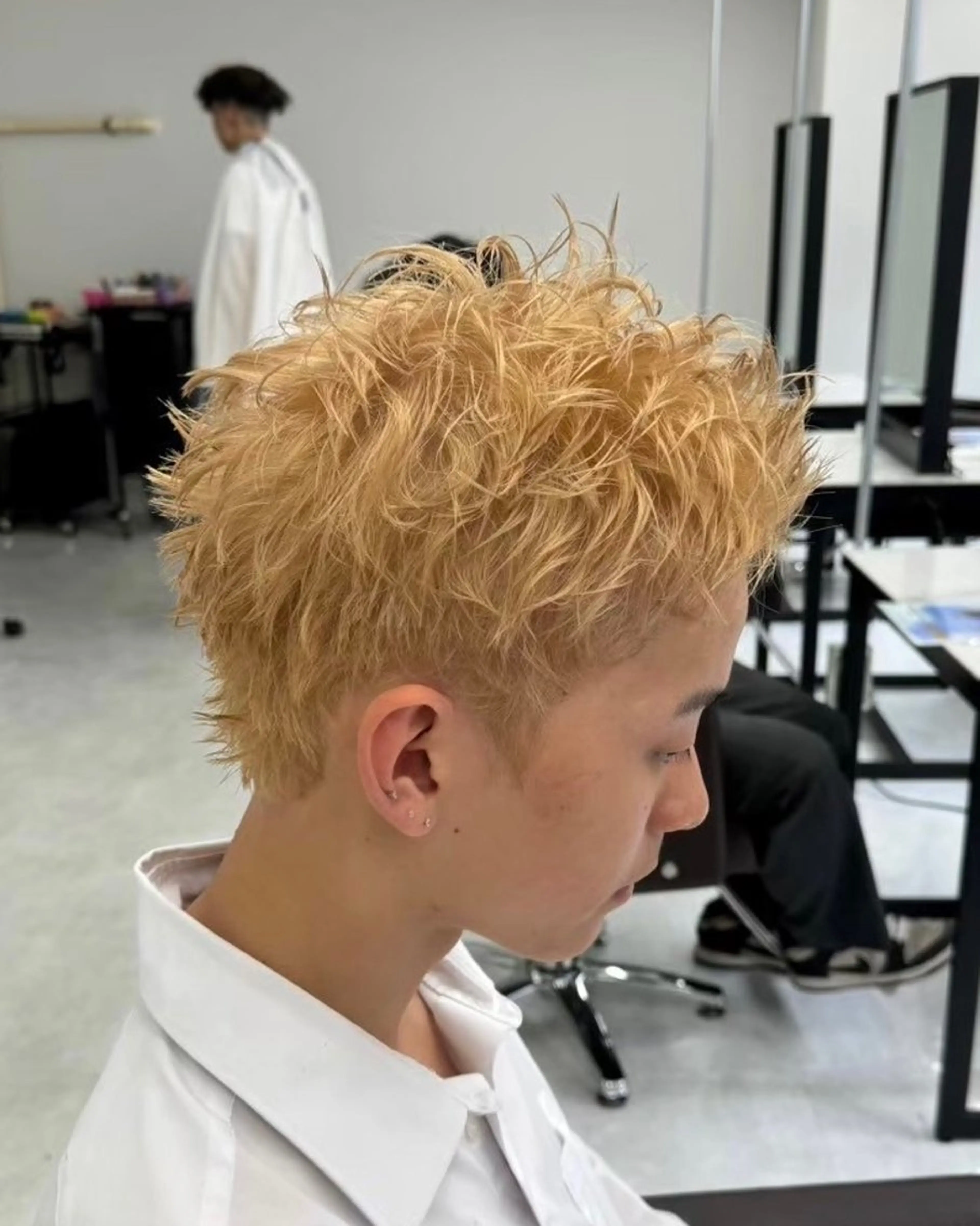 カラー メンズ カット ヘアカラー 👑メンズ/縮毛/ 小島桐弥👑のヘアスタイル