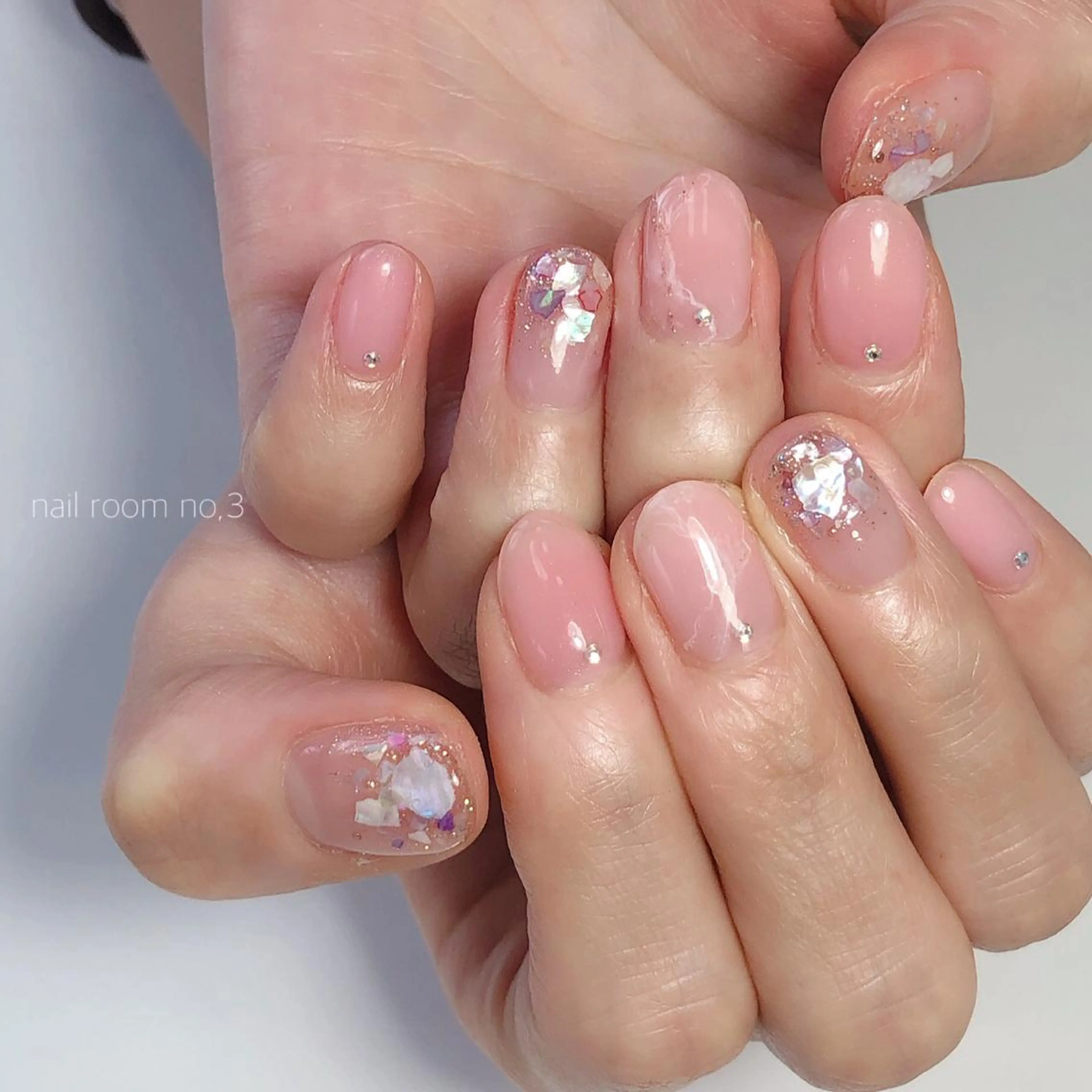 ネイル 大理石ネイル(マーブル) ハンドネイル K yukaのネイルデザイン