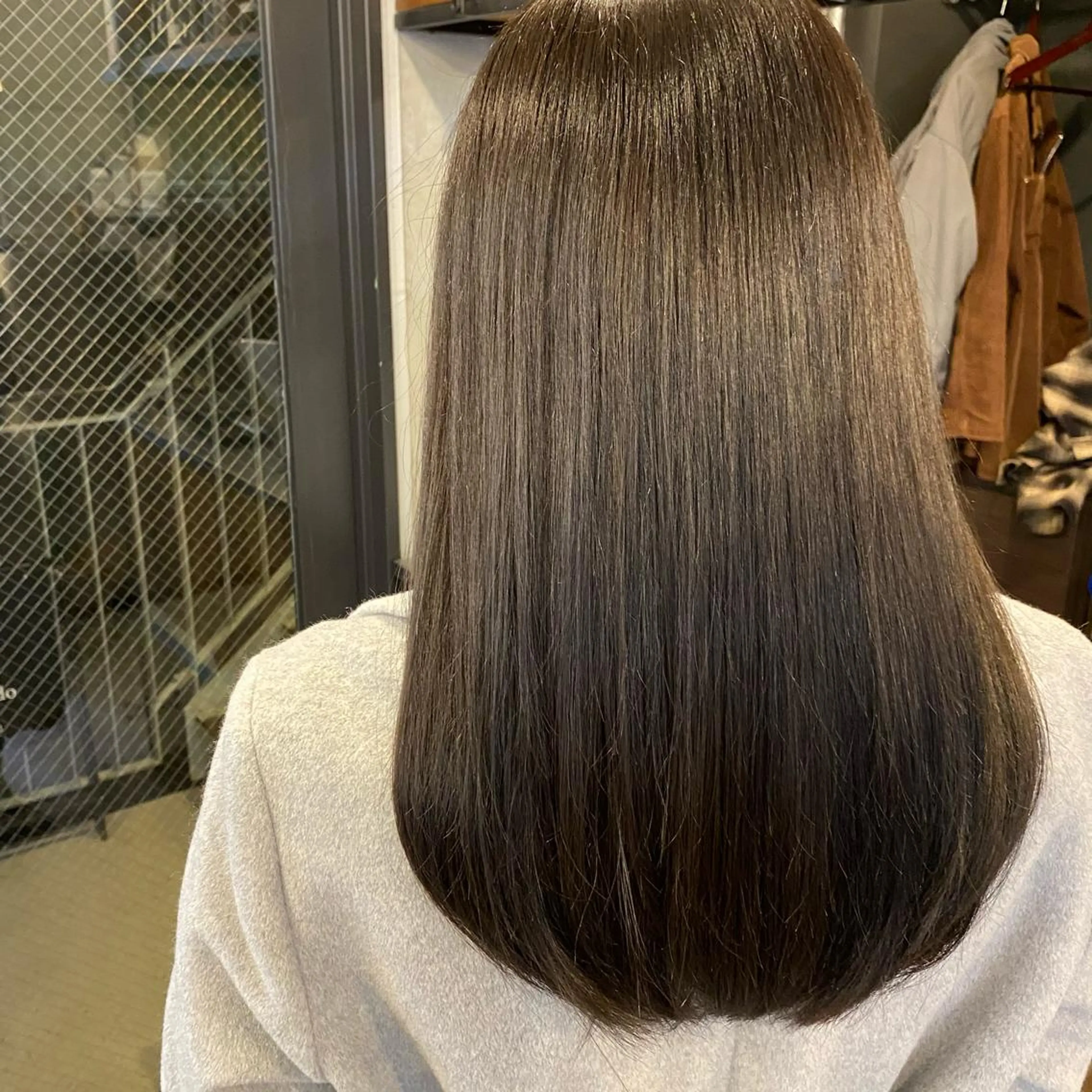 ロング カラー 艶髪ブリーチ 永井竜也のヘアスタイル