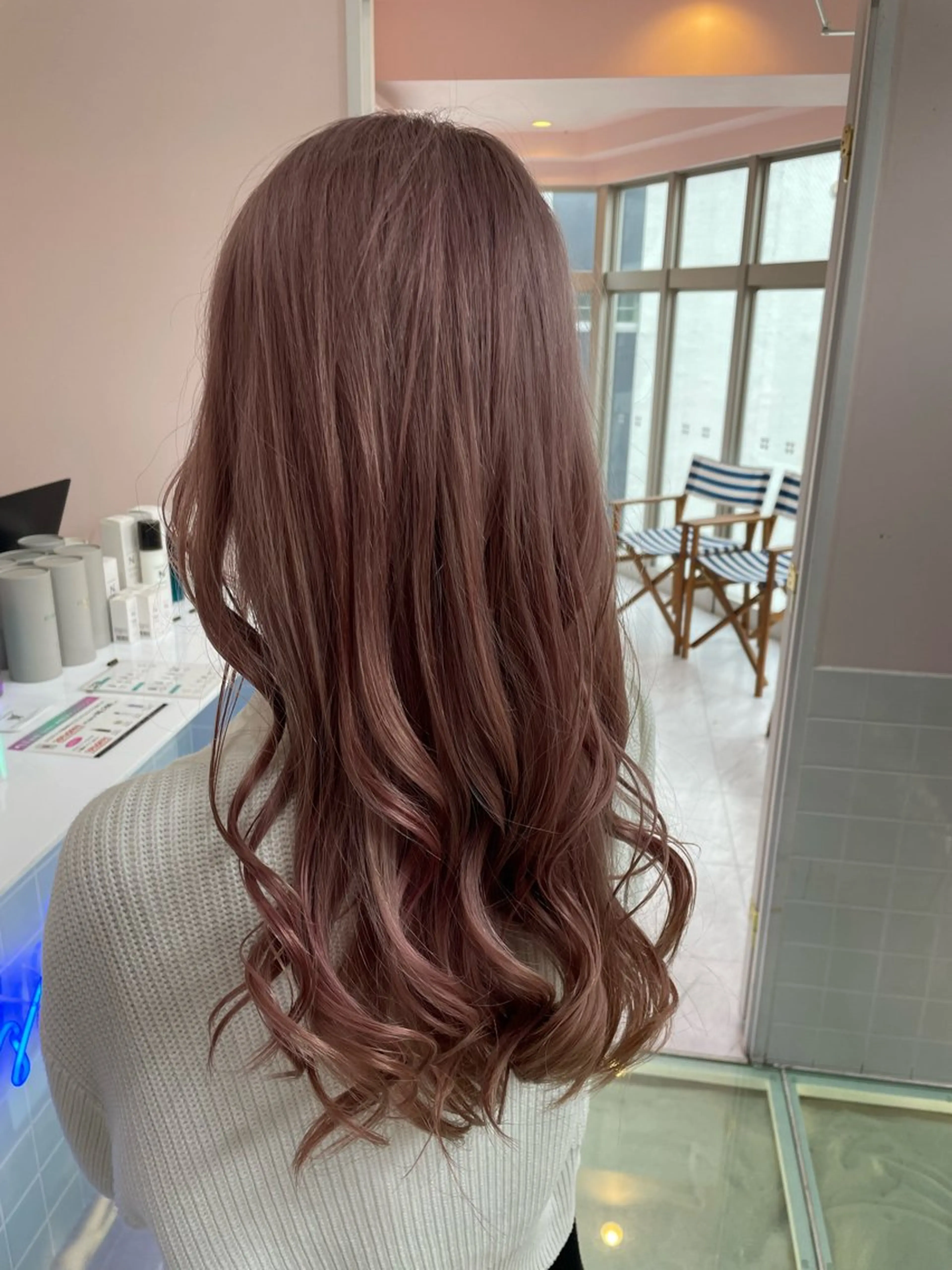 セミロング eN° by youres hair 銀座店所属・🩷愛され韓国極🩷 🩷masaki🩷のヘアスタイル