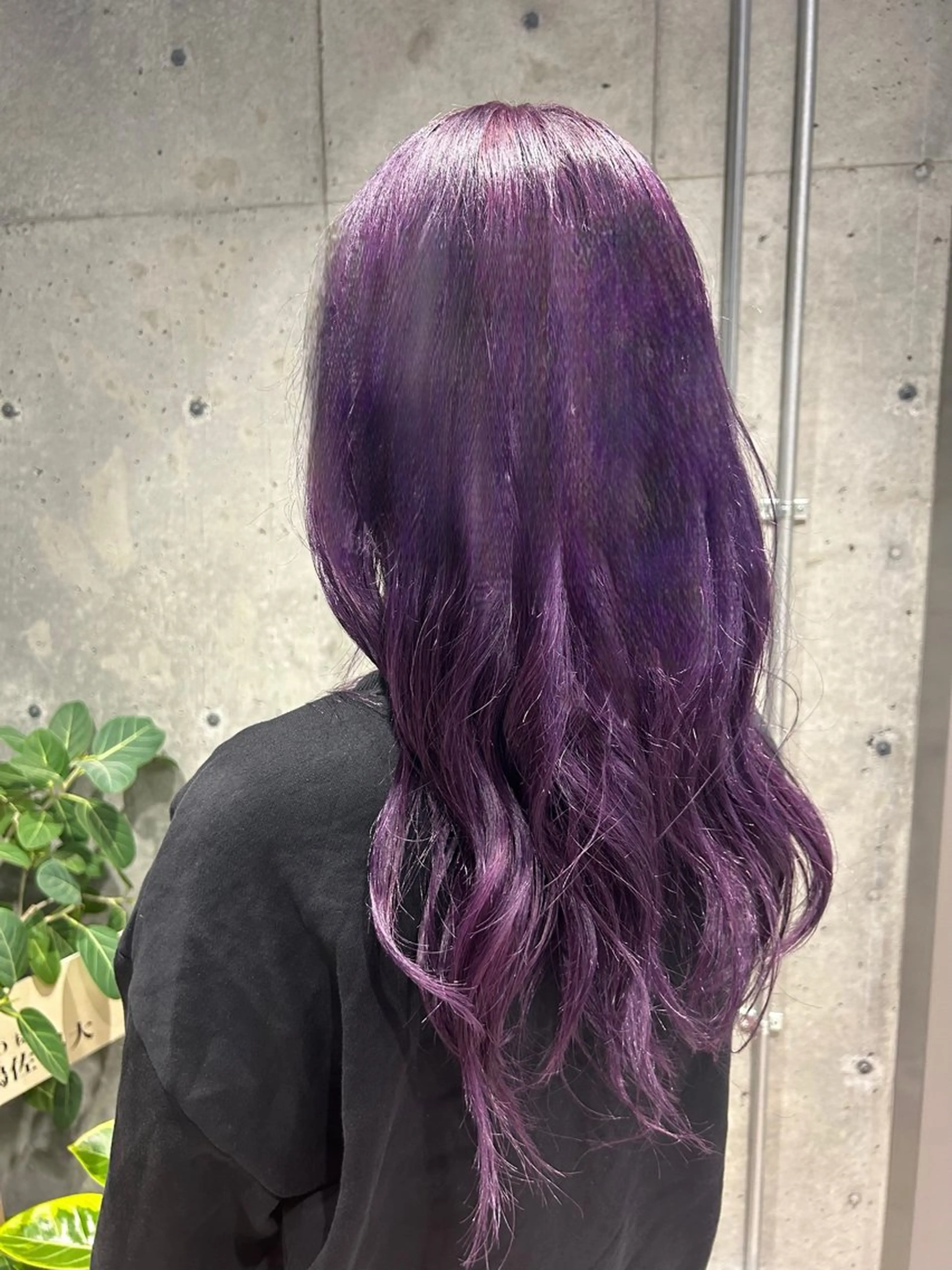 ロング カラー ヘアカラー トリートメント 🤡うる艶カラー 🤡みさきのヘアスタイル