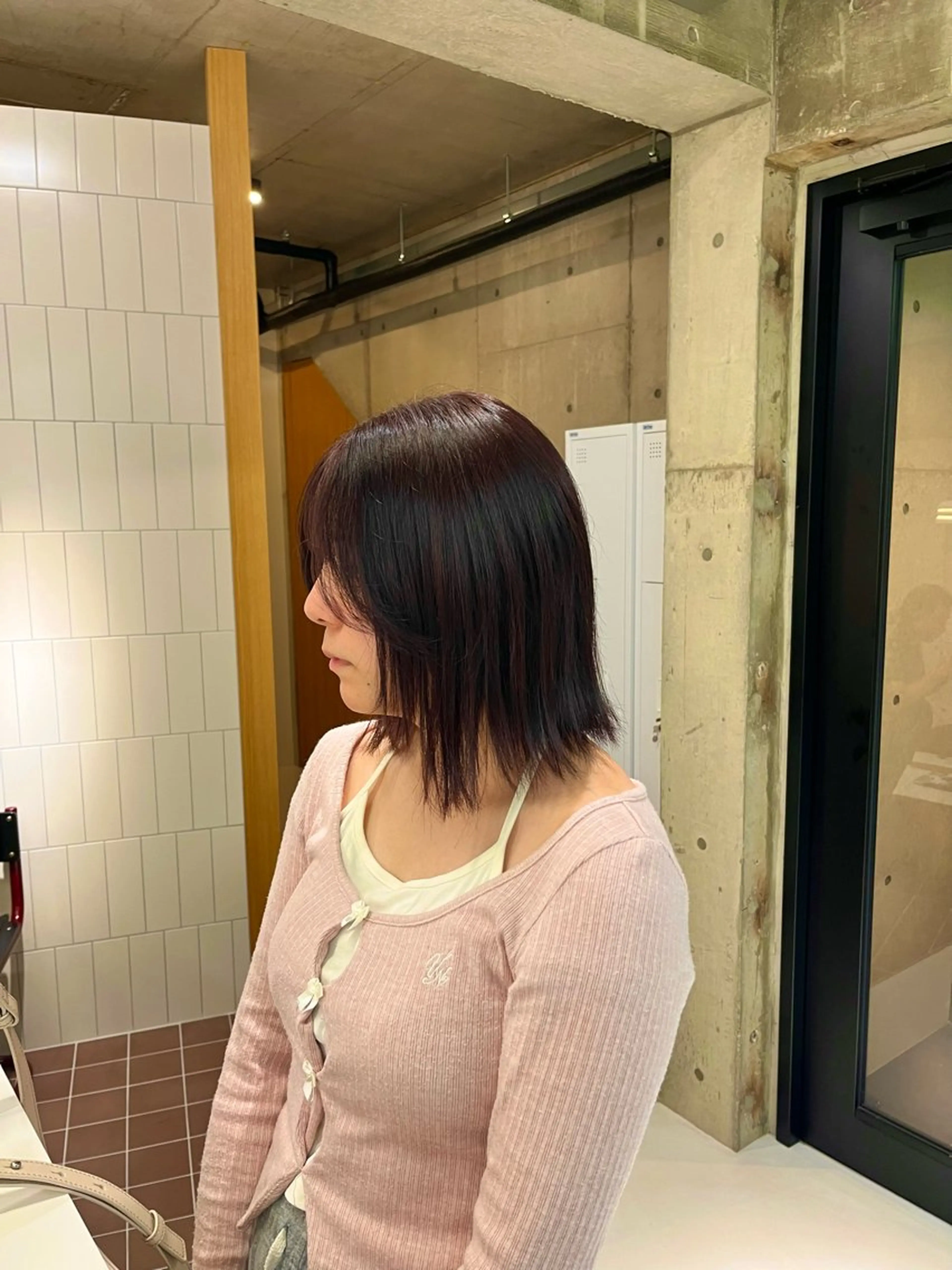 ショート カラー ヘアカラー トリートメント nagi所属・横田直也／韓国風 レイヤーカット／千種のヘアスタイル