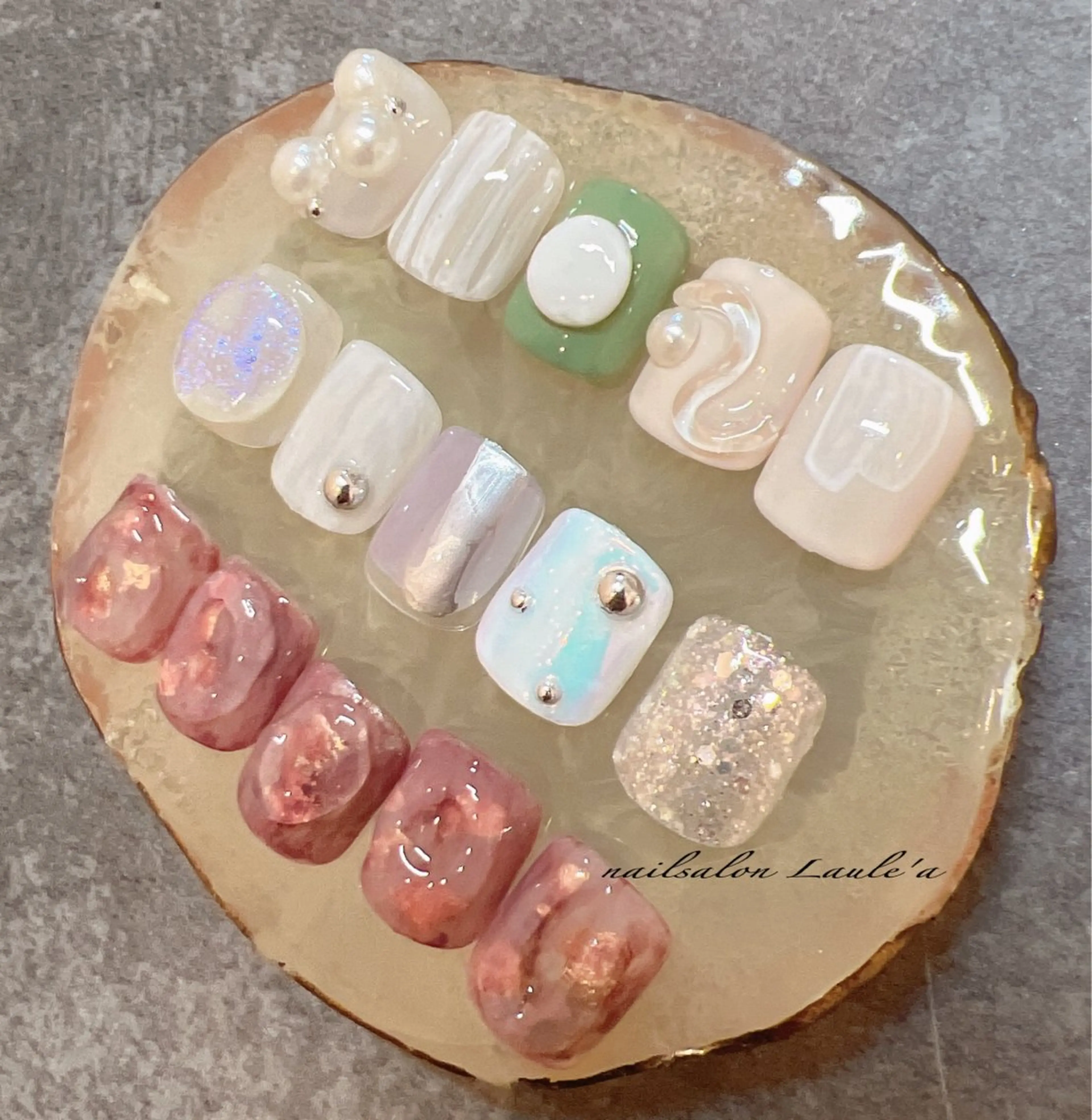 ネイル ハンドネイル nailsalon Laule'aのネイルデザイン