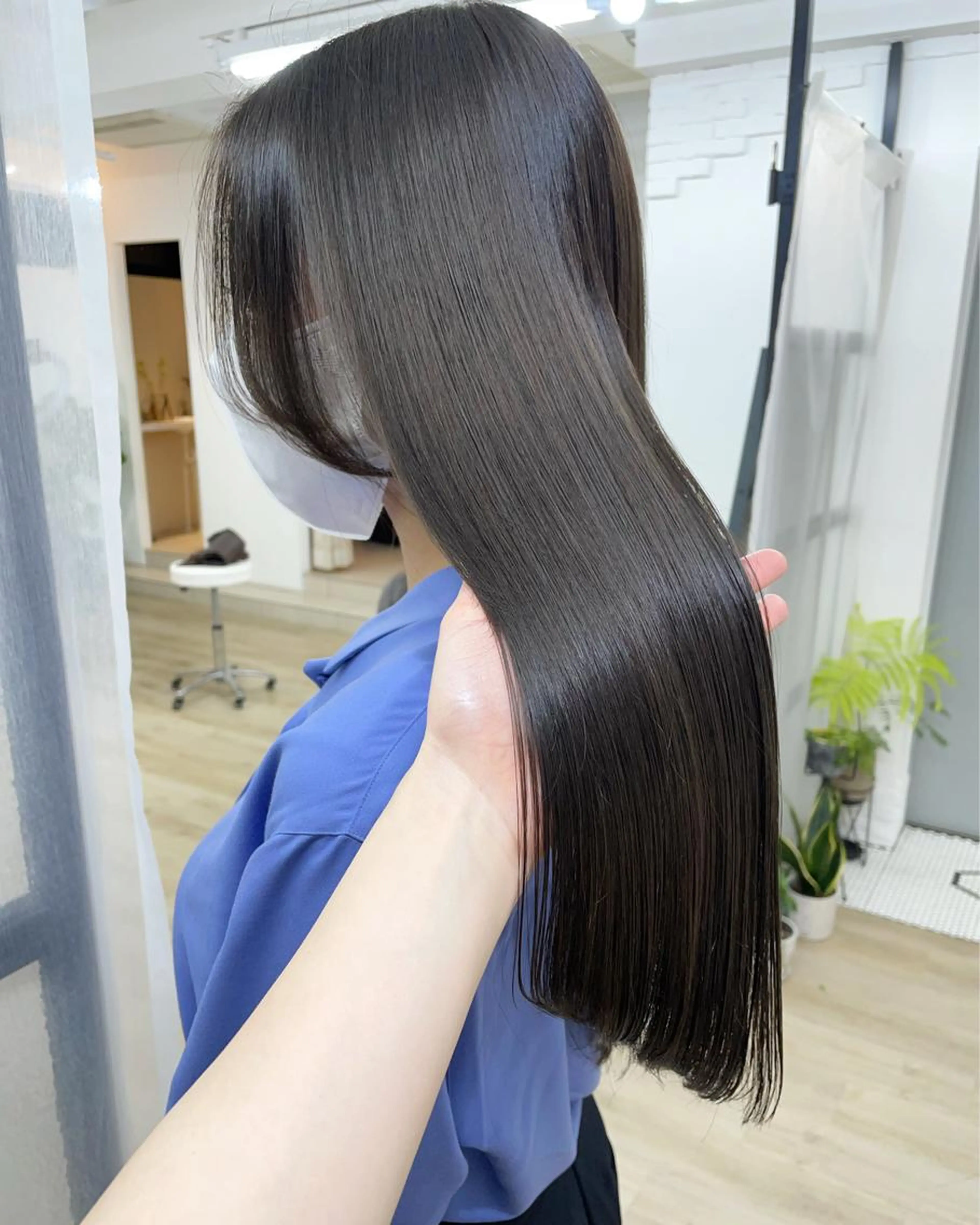 【再来】✨人気No. 1✨カット＋カラー＋LAケラチントリートメントの写真