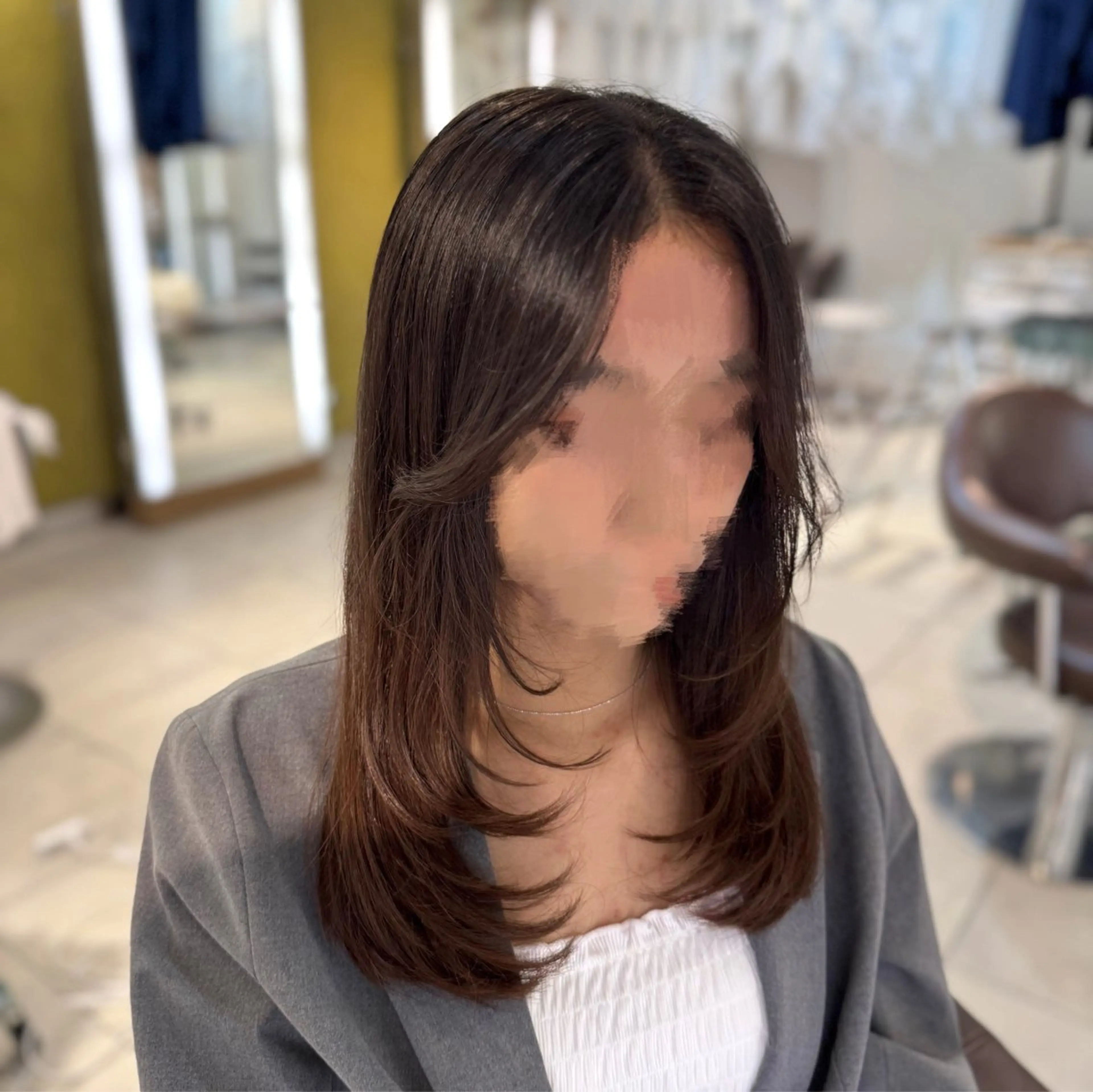 ロング Velvet on the beach所属・🩶大人かわいい 透明感カラーあむ🩶のヘアスタイル