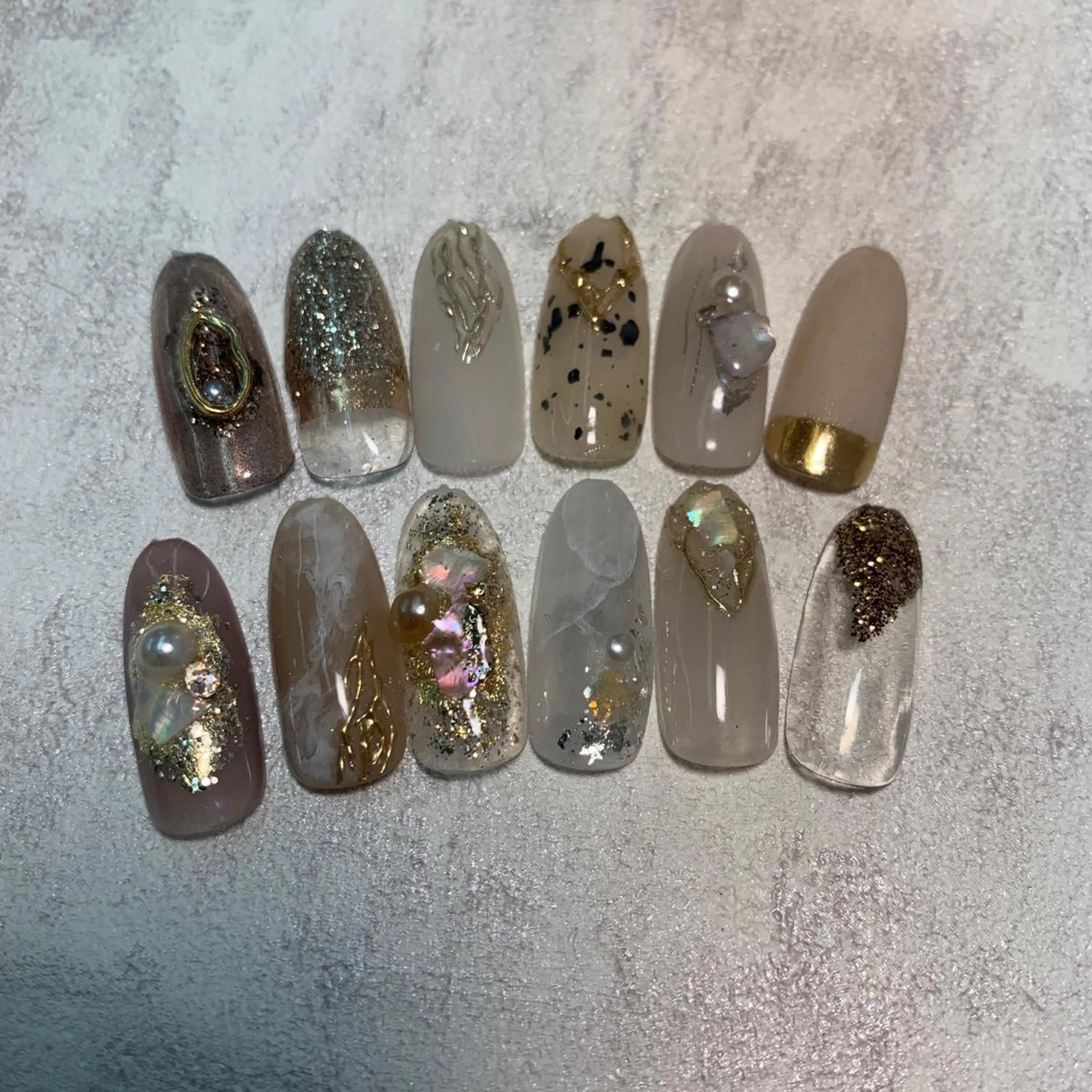 ネイル ネイルチップ Li aile eye&nailのネイルデザイン