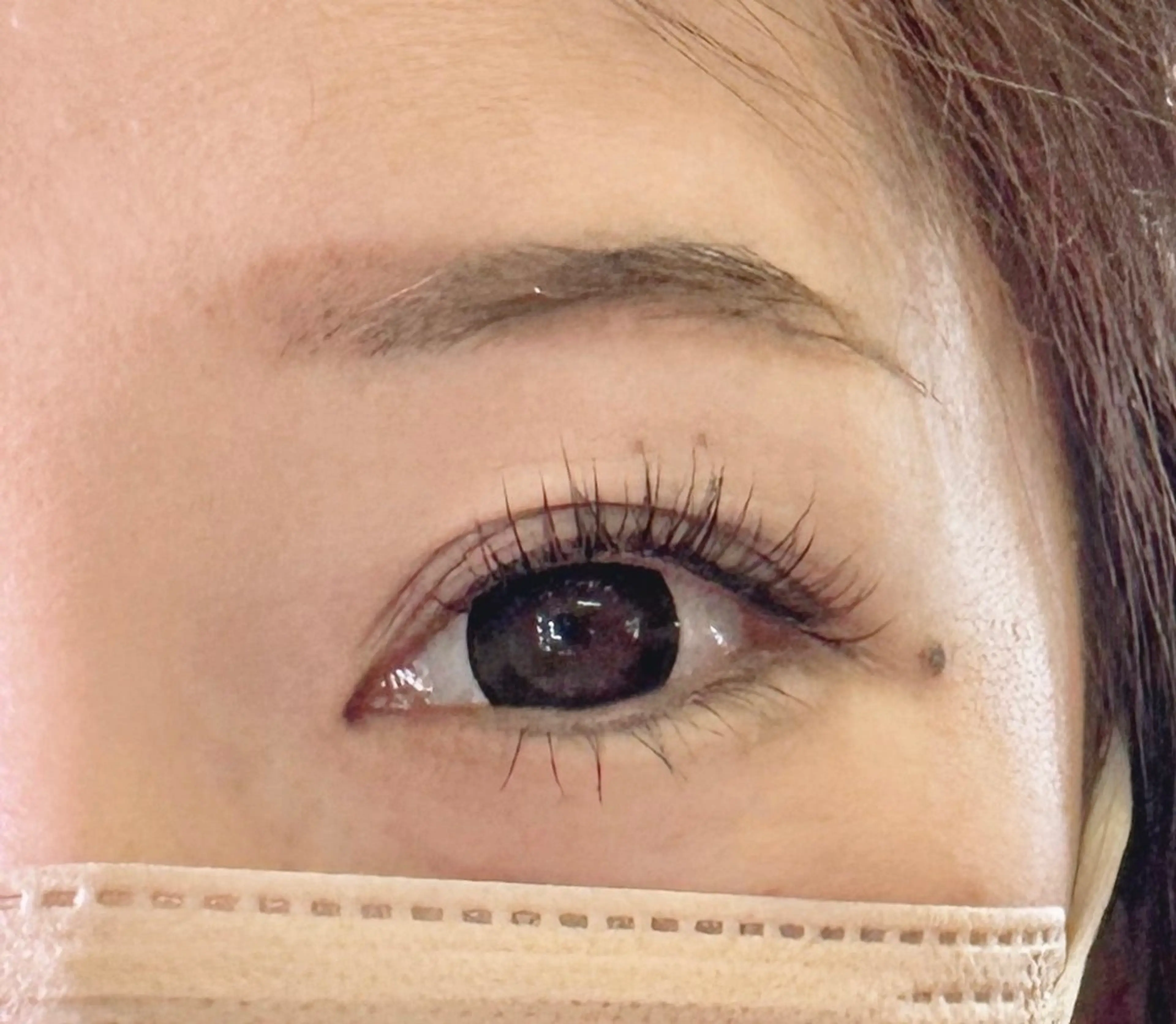 マツエク・マツパ フラットラッシュ サン美容室所属・サン美容室 ♡の眉毛・アイブロウイメージ
