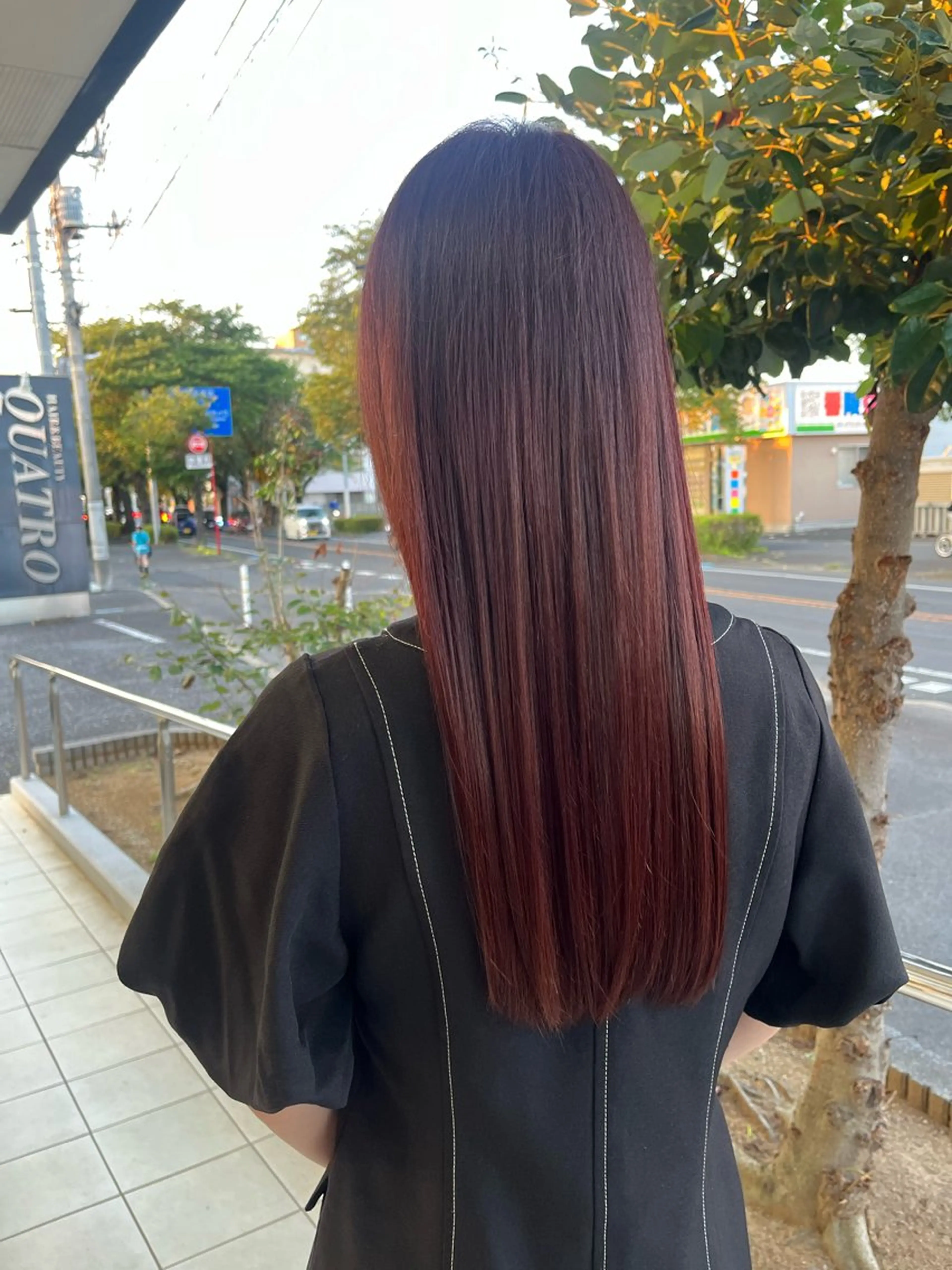 カラー hair and beauty QUATRO 赤塚店所属・QUATROカラー 予約‪のヘアスタイル