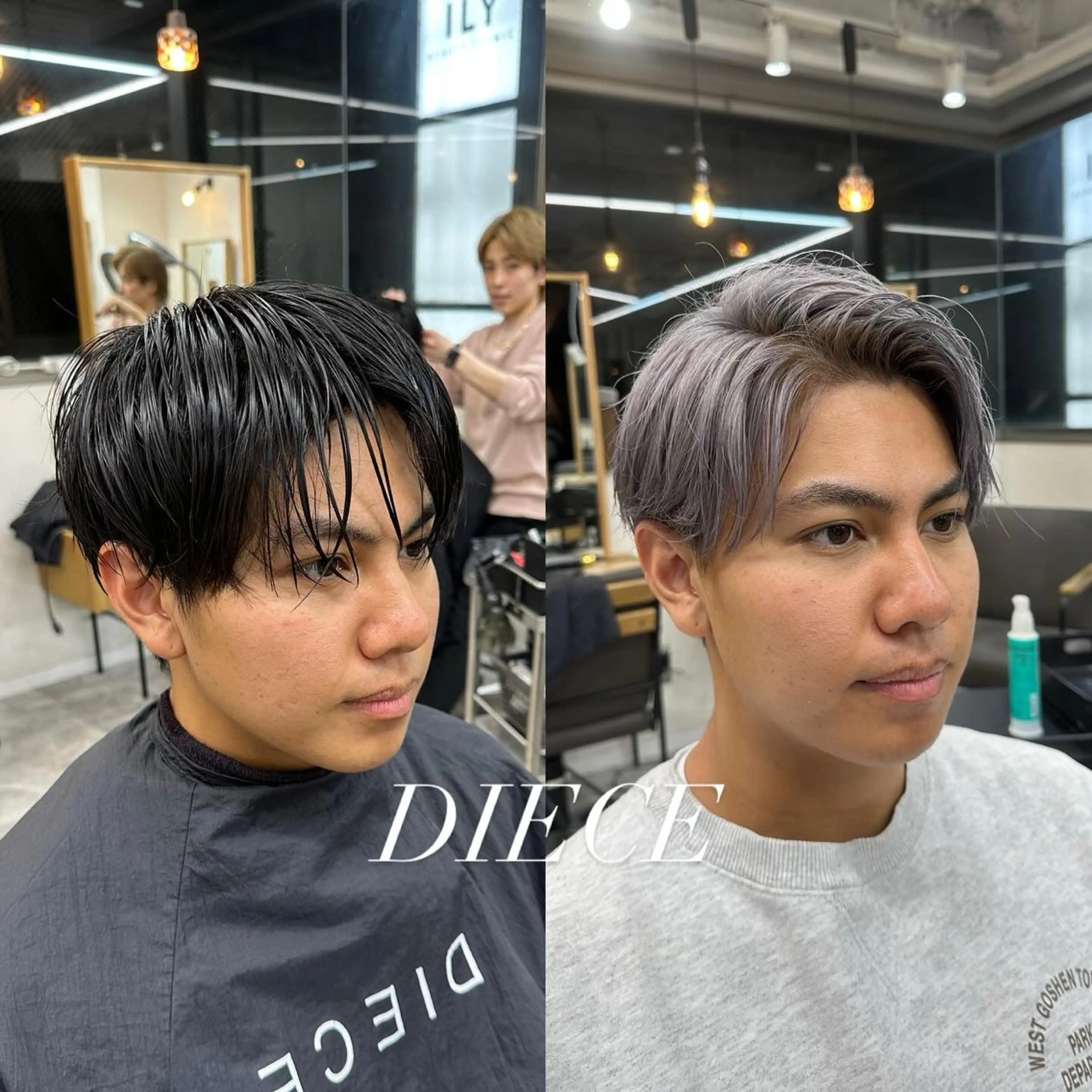 カラー メンズ シルバー ヘアカラー 🔥《渋谷》メンズ特 化🔥ナツキ✁のヘアスタイル