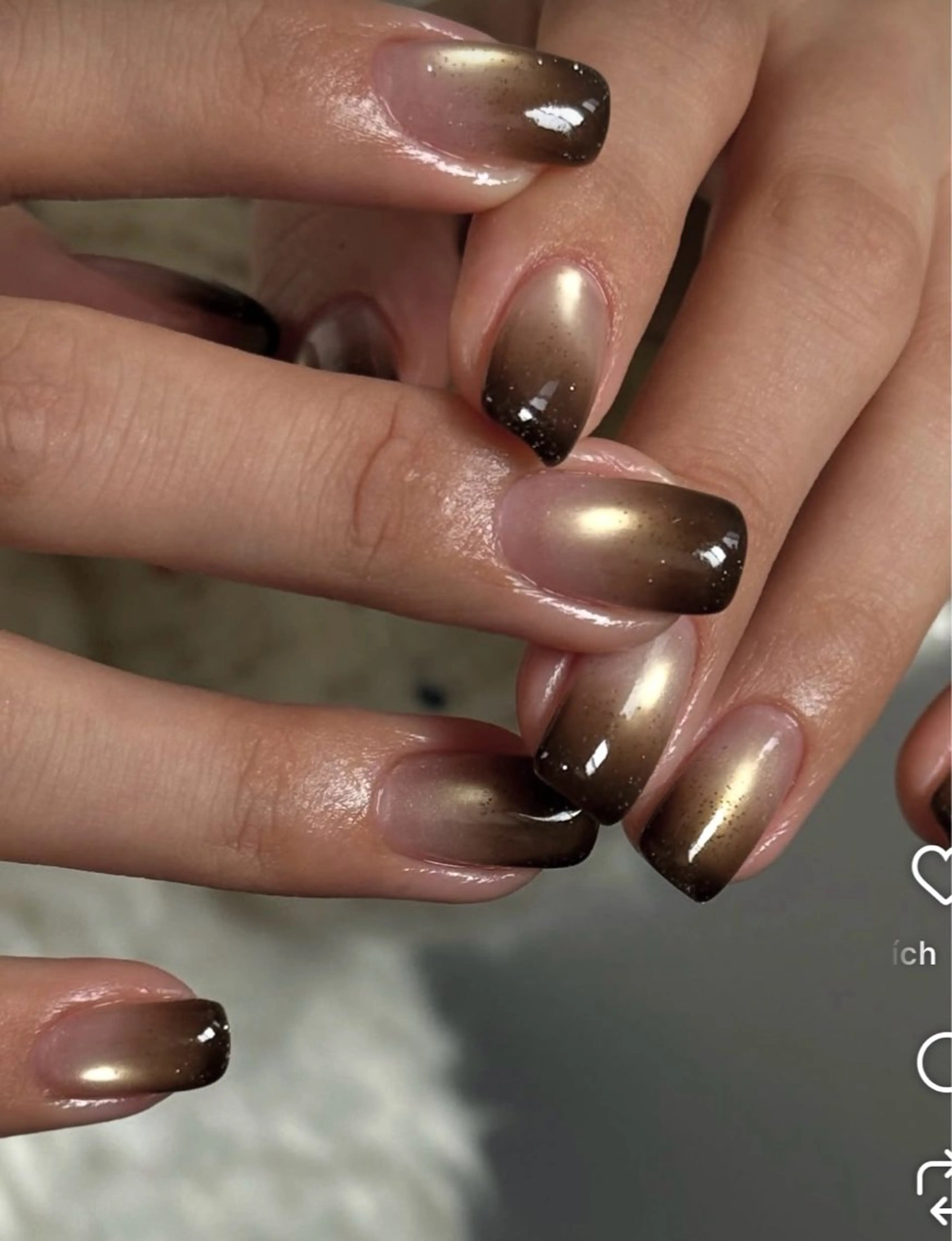 ネイル 韓国ネイル 持ち込み ニュアンスネイル ネイルチップ ハンドネイル JENNY ANA.CHUOのネイルデザイン