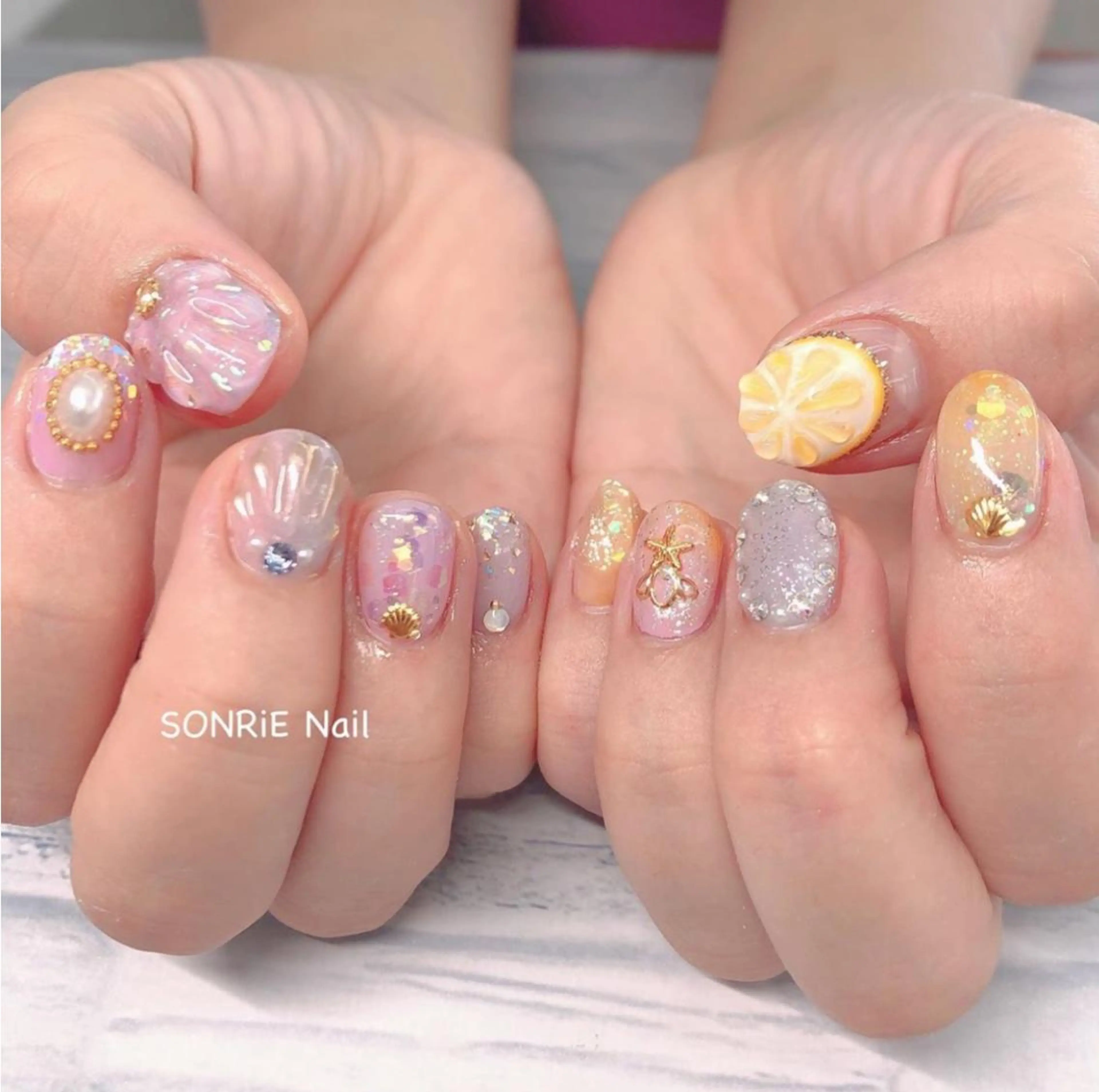 ネイル 美容室 ソンリエのヘアスタイル