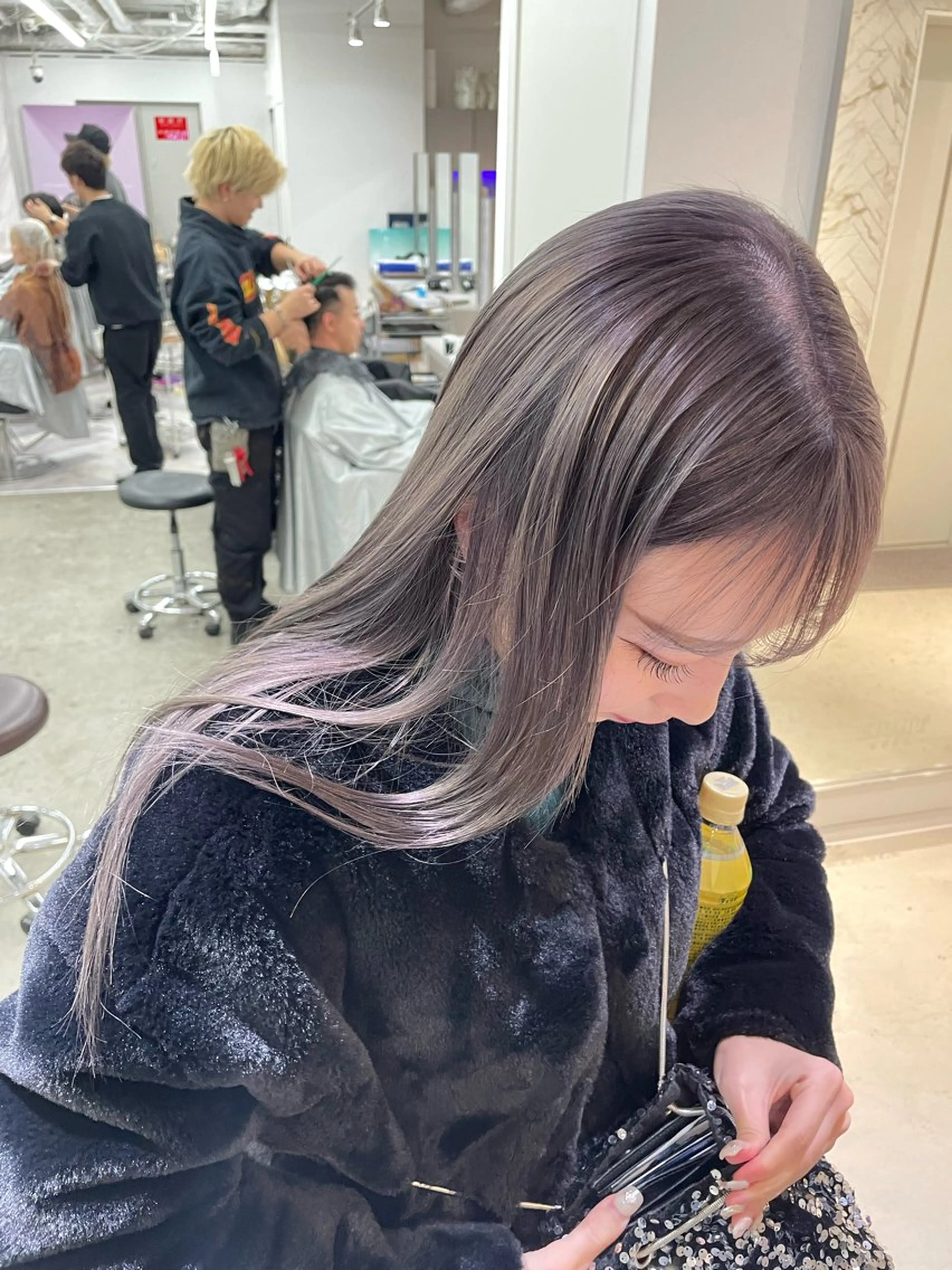 ロング カット ヘアカラー トリートメント ヘアセット 🎗井上 竜 ブリーチ指名No.1のヘアスタイル