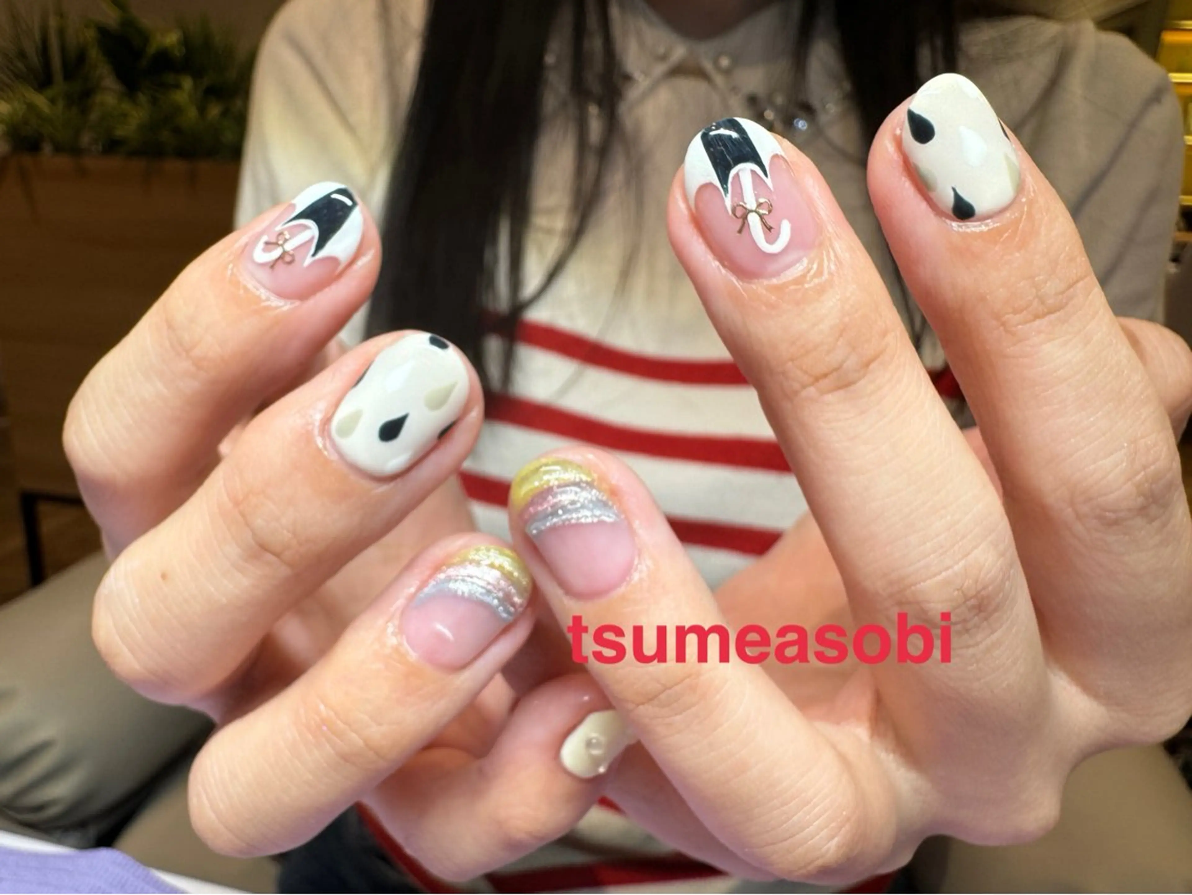 ネイル 持ち込み ハンドネイル tsumeasobi所属・tsumeasobi 🪬macoのネイルデザイン